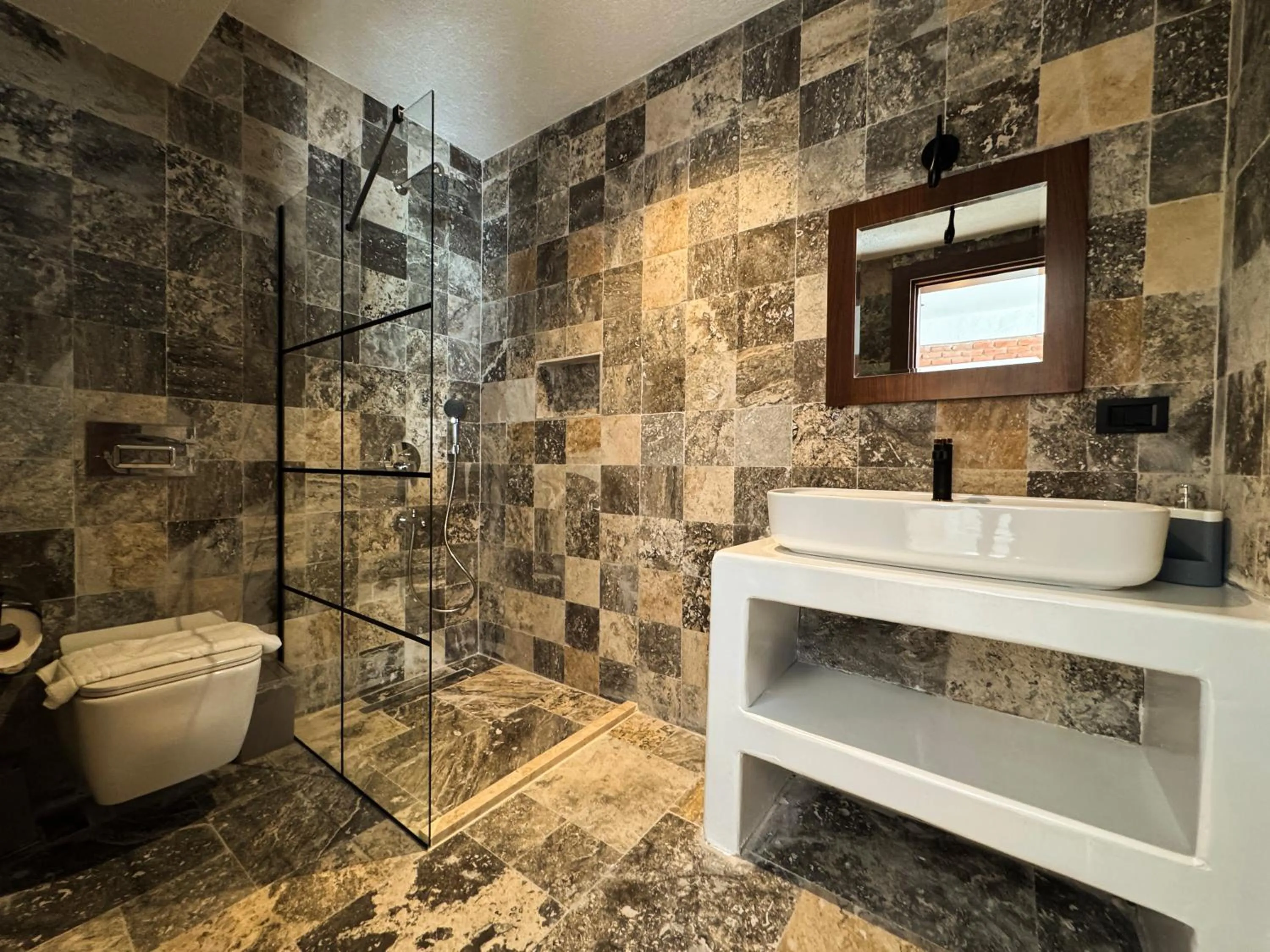 Shower in Villa Peri Alacati