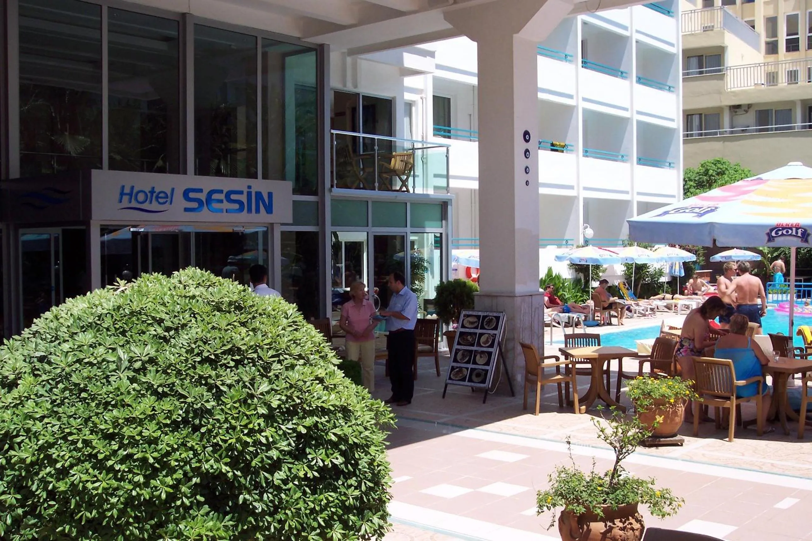 Facade/entrance in Sesin Hotel