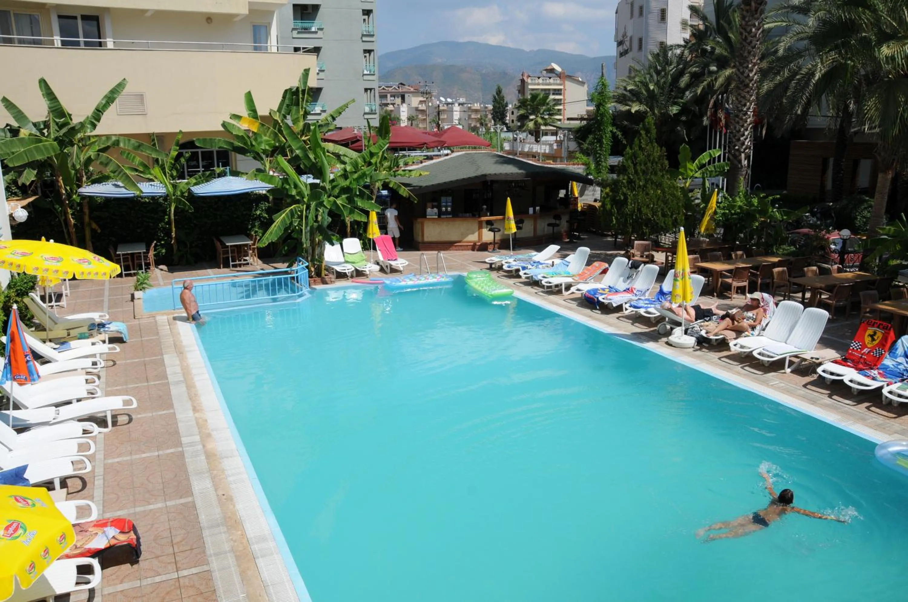 Swimming pool in Sesin Hotel