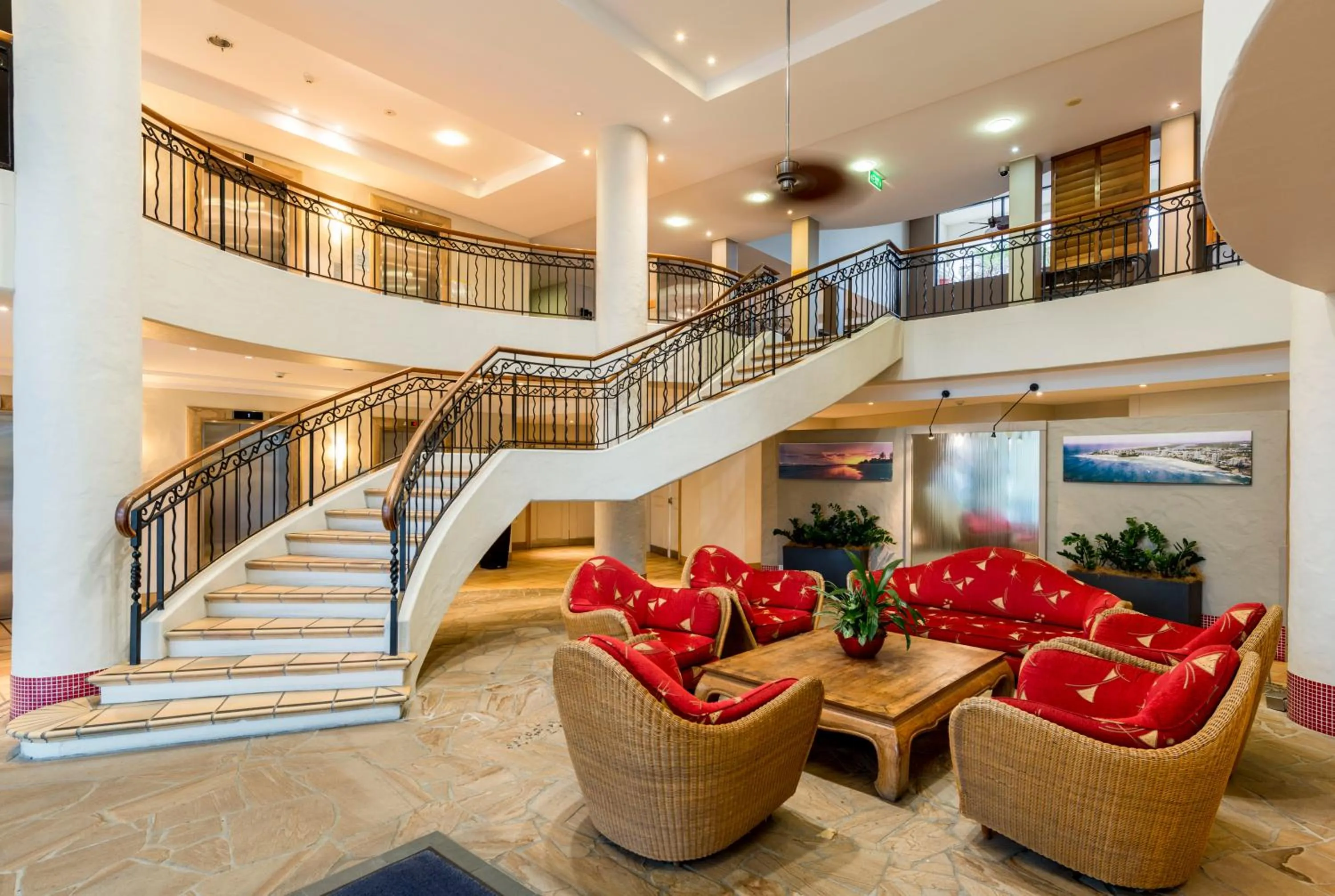 Lobby or reception in Oaks Gold Coast Calypso Plaza Suites