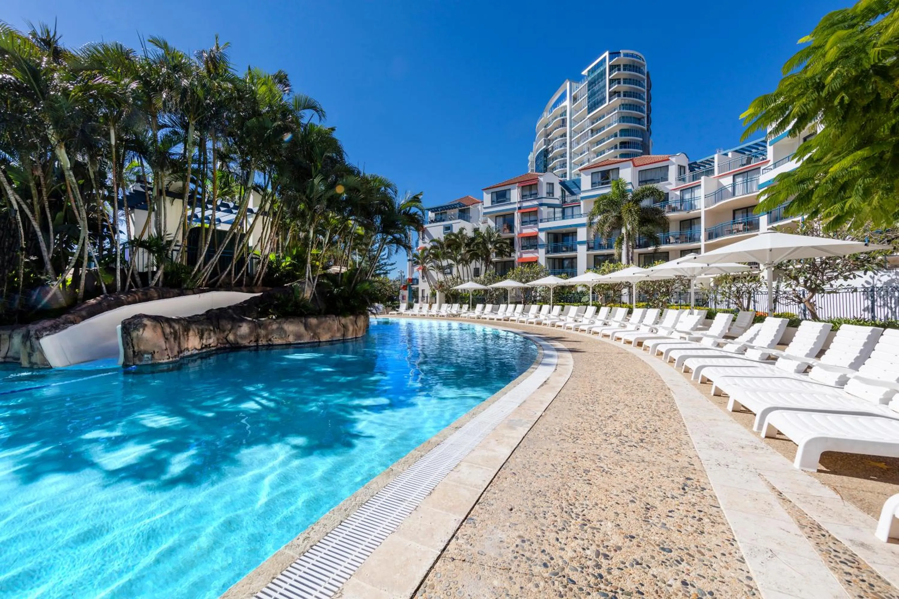 Swimming pool in Oaks Gold Coast Calypso Plaza Suites