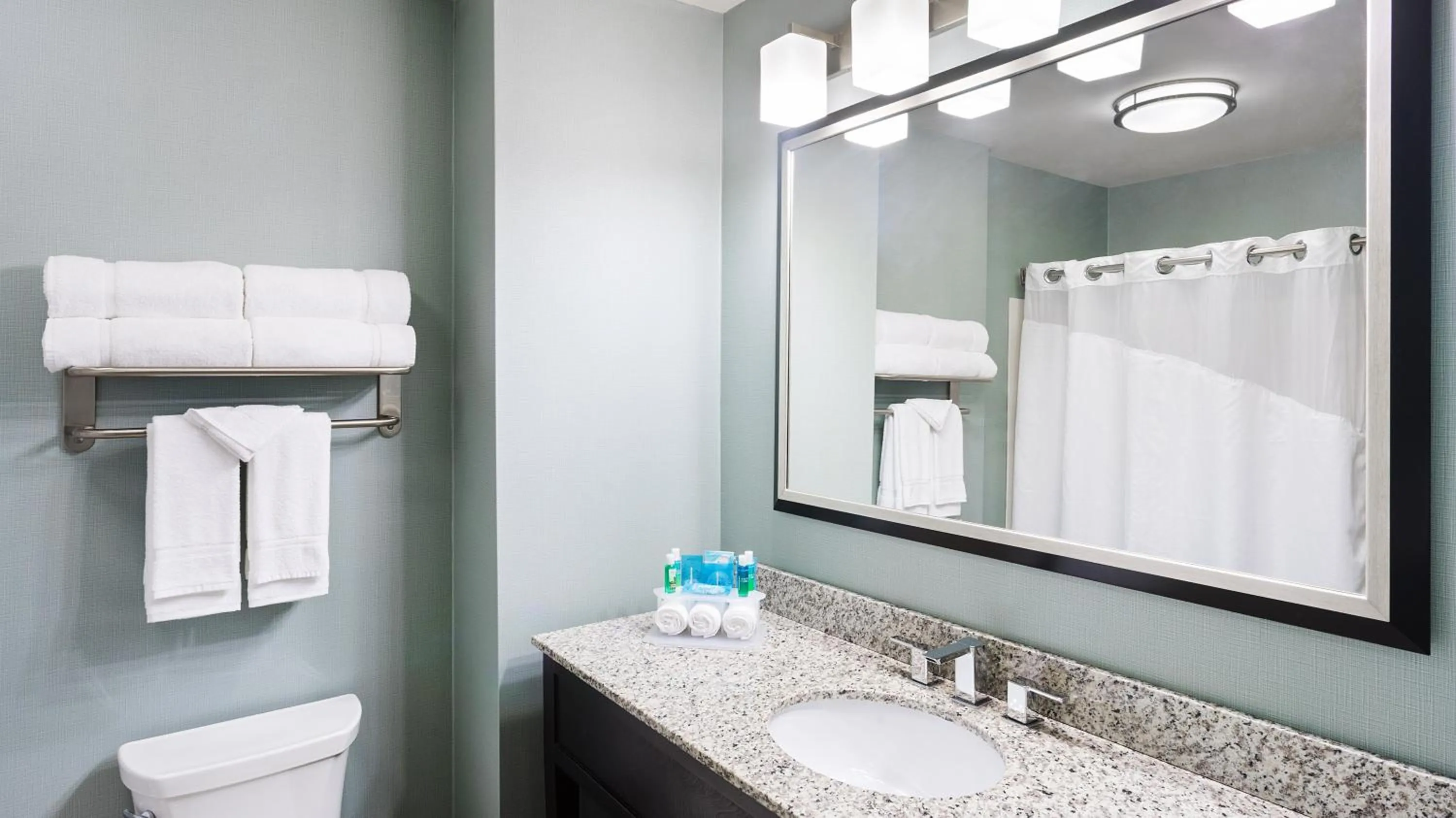Bathroom in Holiday Inn Express and Suites Stroudsburg-Poconos by IHG