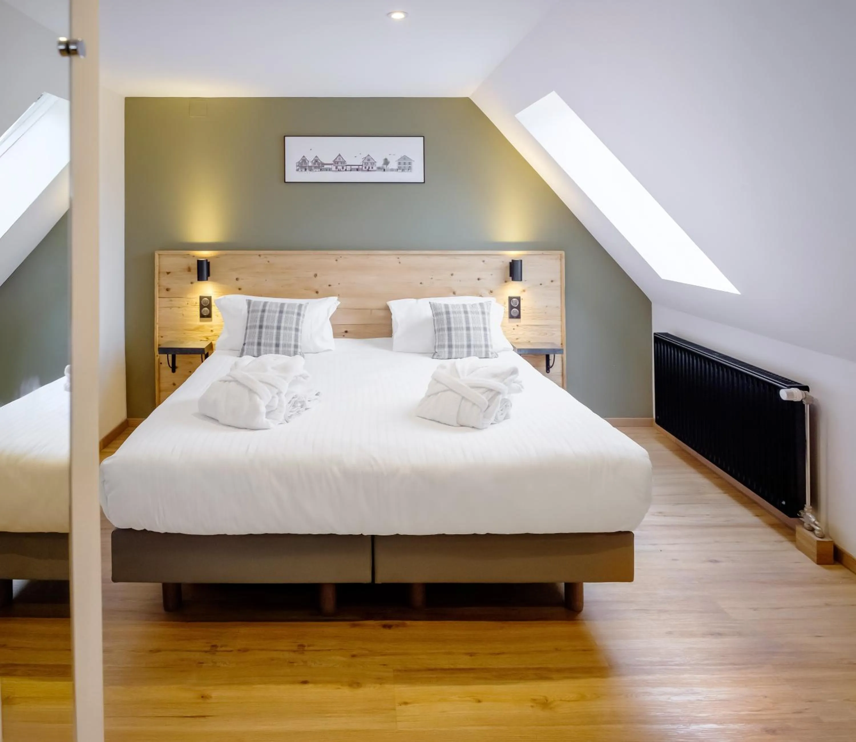 Bed in Hôtel au Heimbach