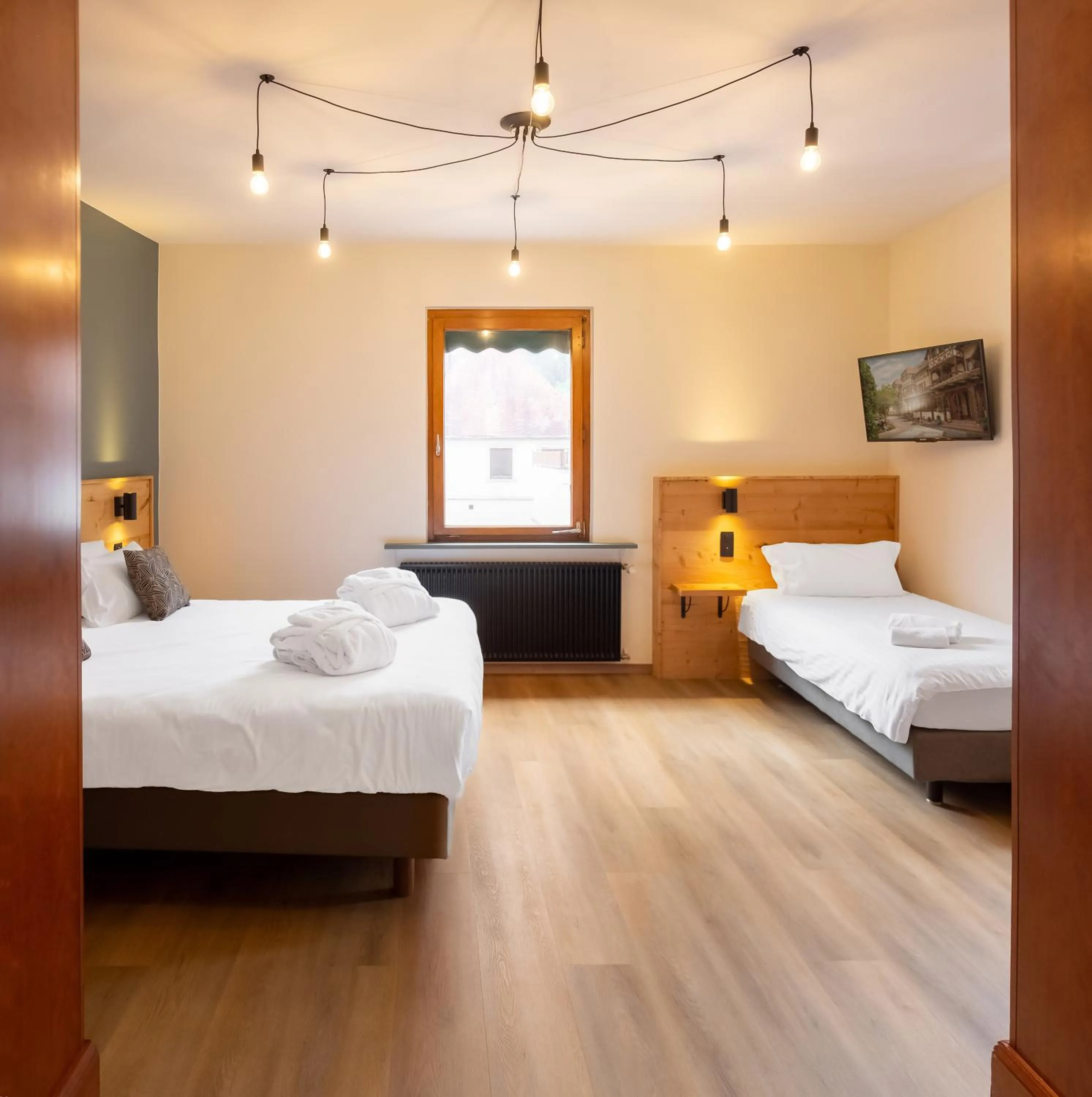 Bed in Hôtel au Heimbach