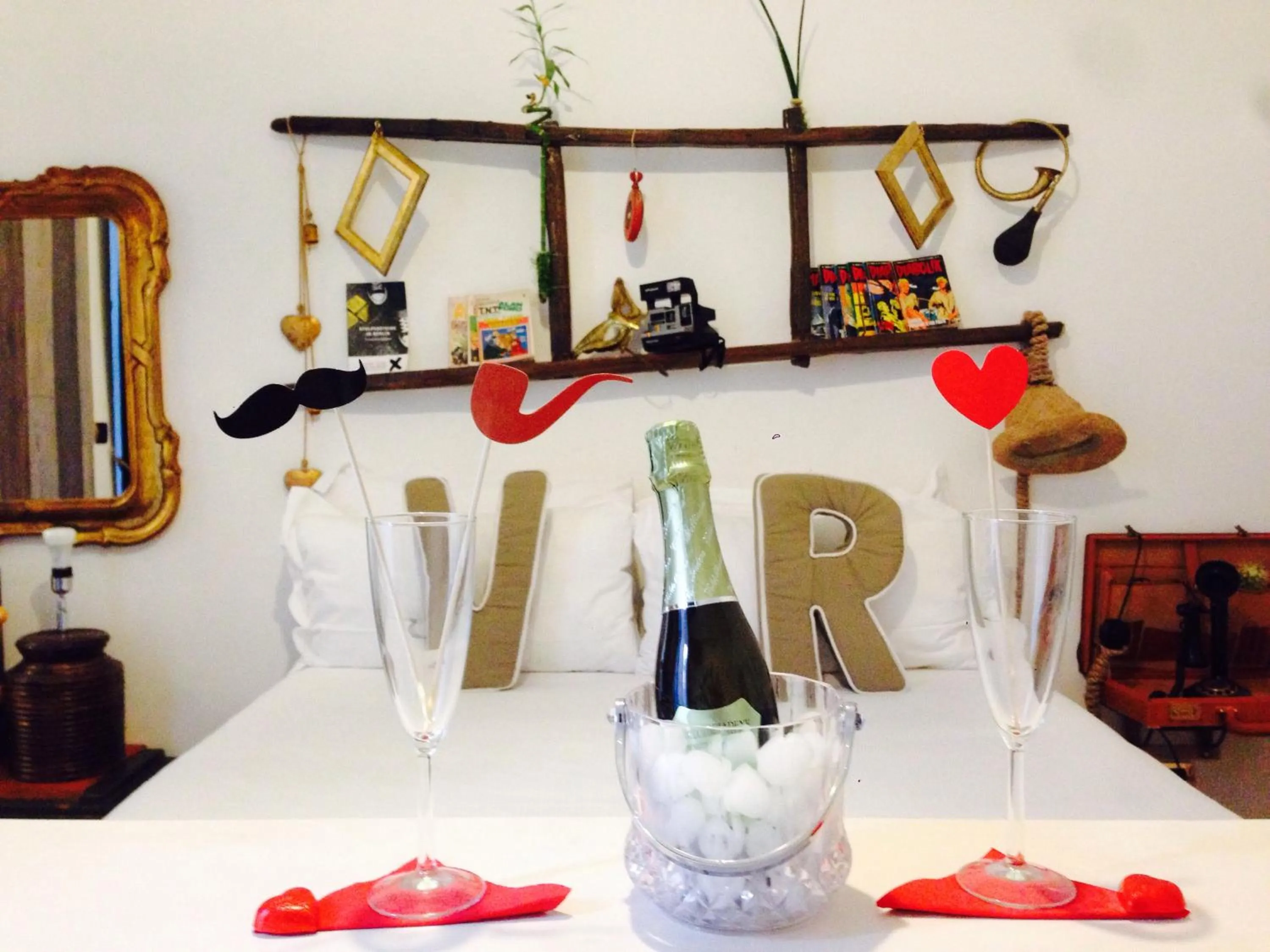 Bedroom in Jacuzzi Rooms