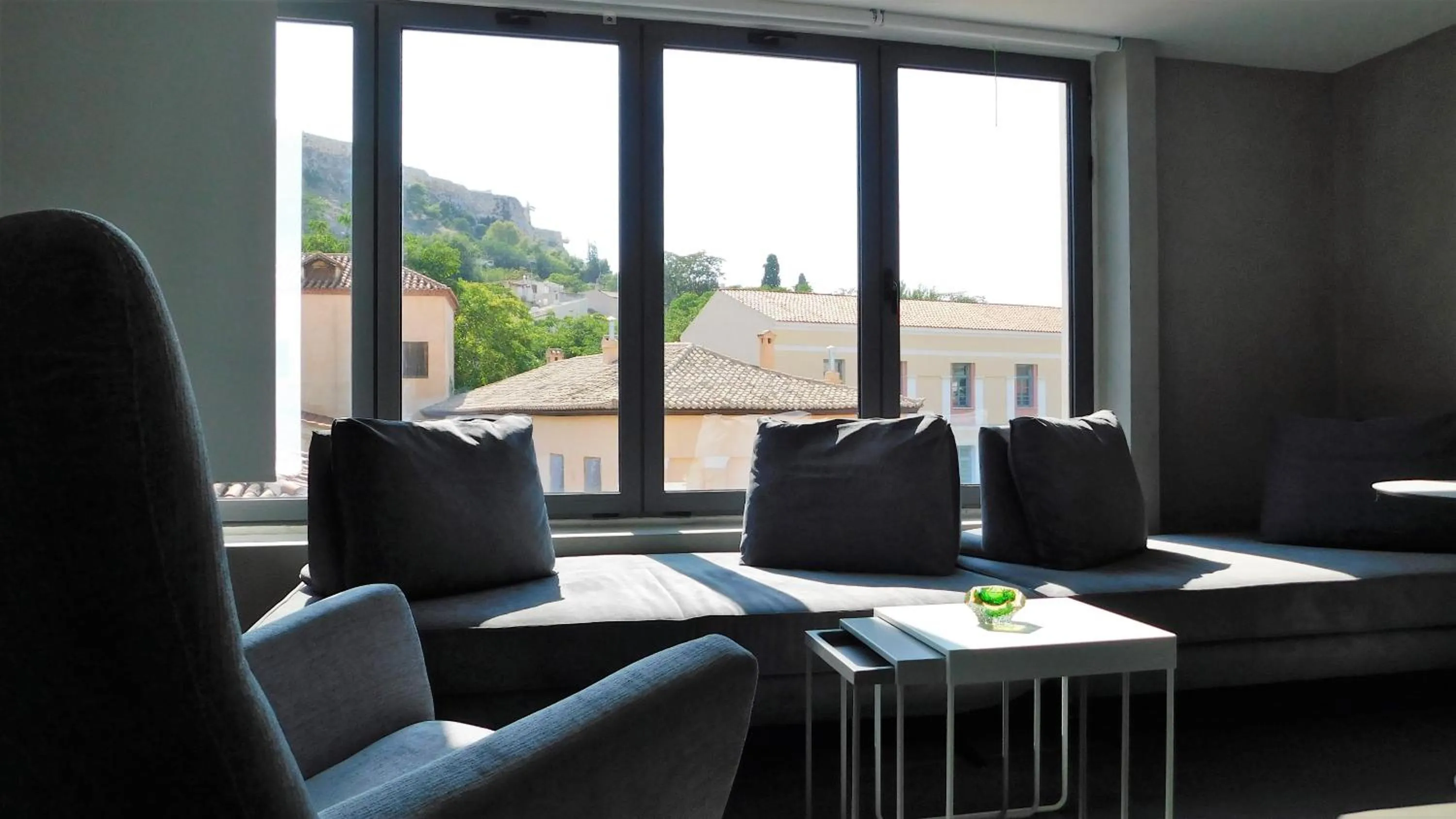 Landmark view in 101 Adrianou Apartments