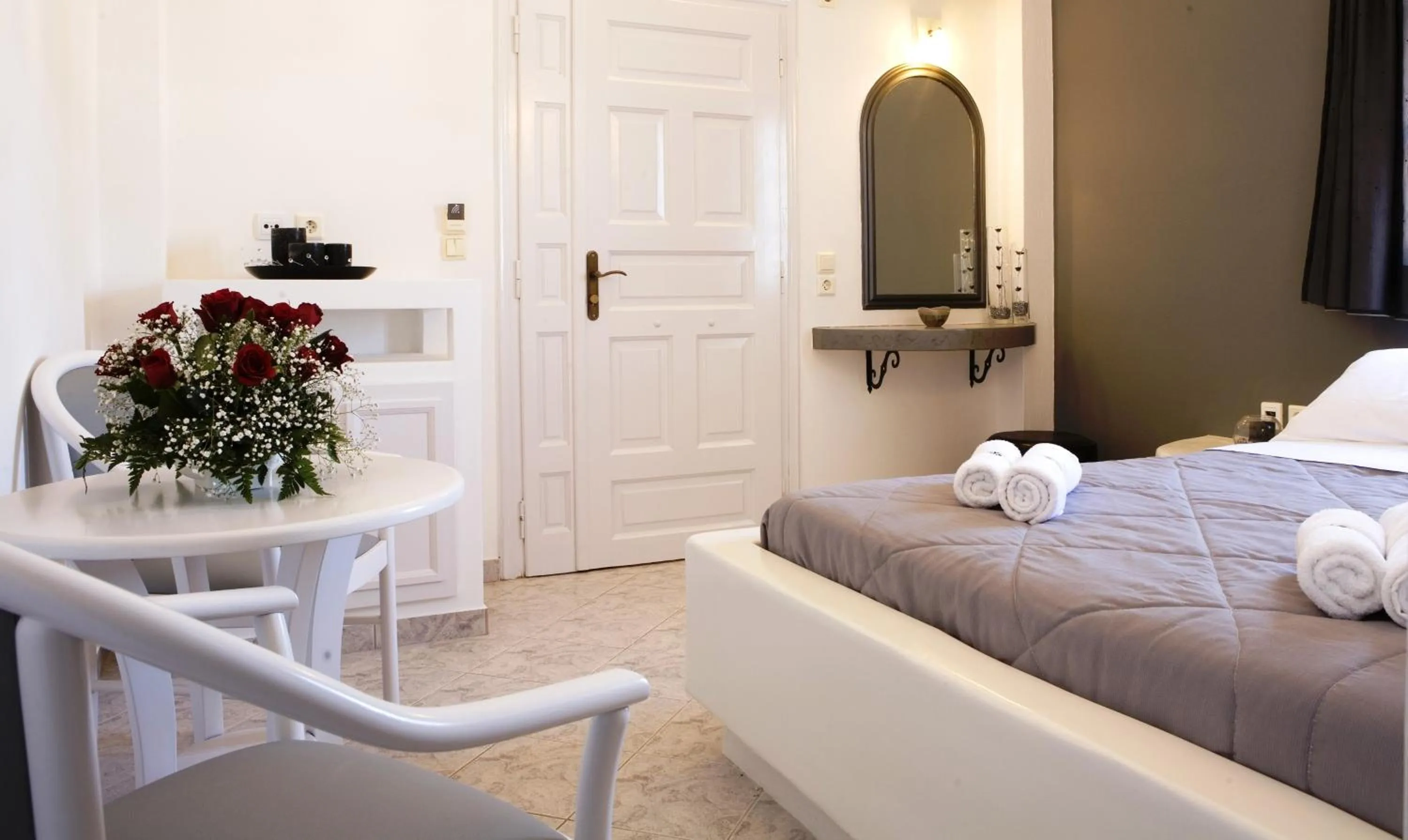 Bed in Philippion Boutique Hotel