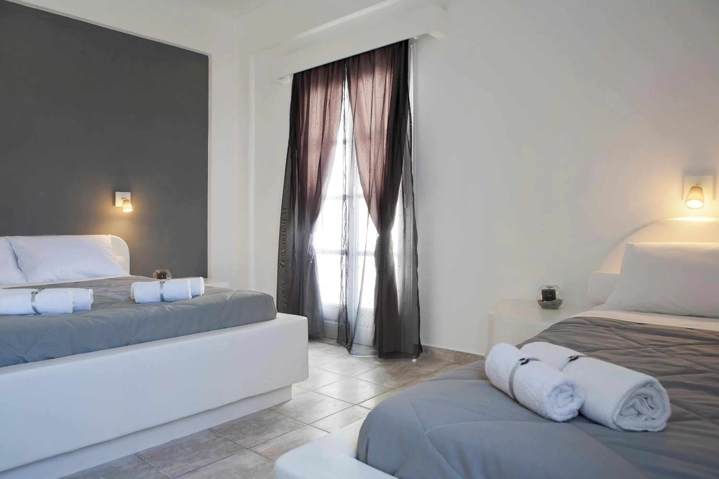 Bed in Philippion Boutique Hotel