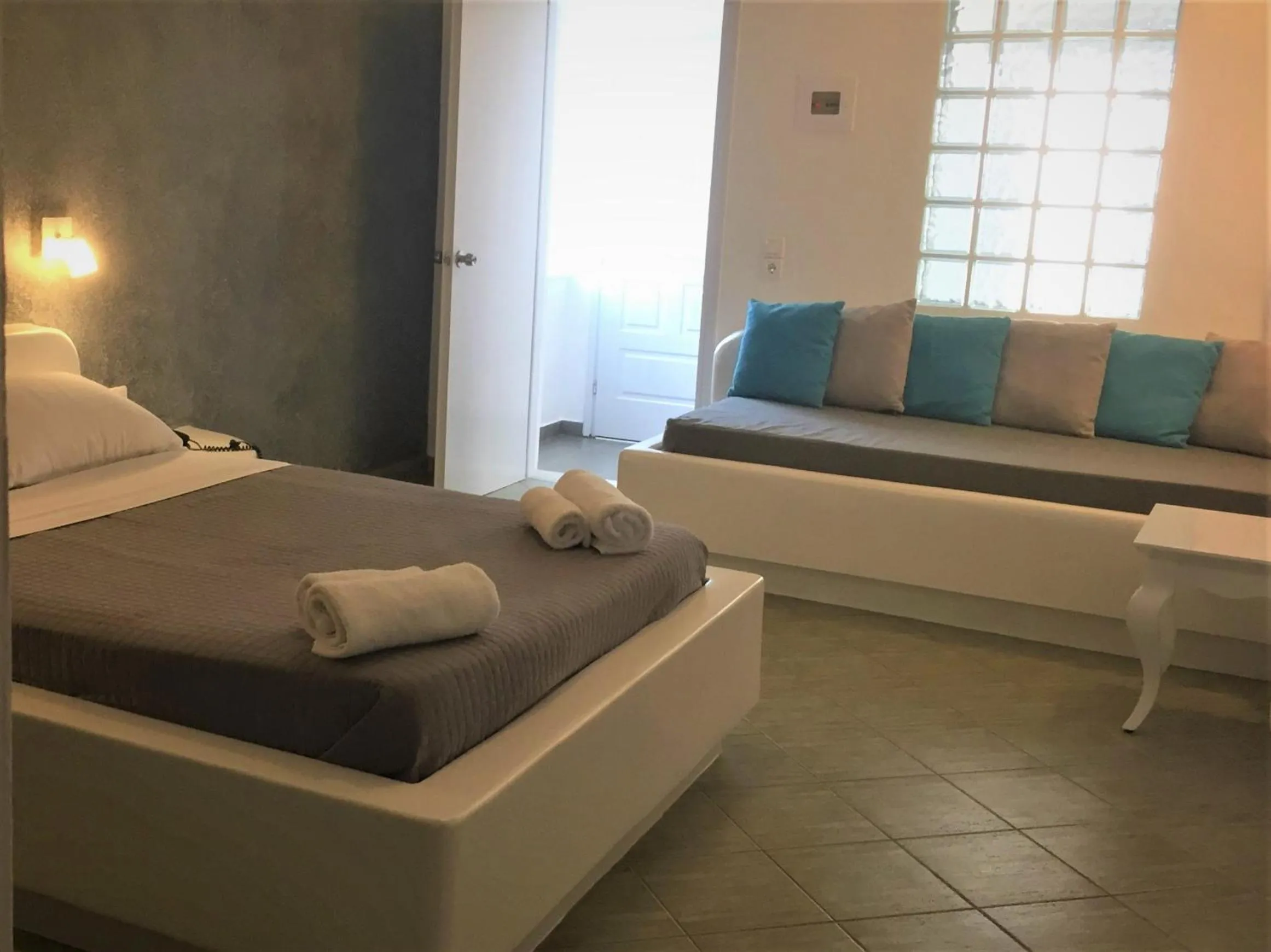 Bed in Philippion Boutique Hotel