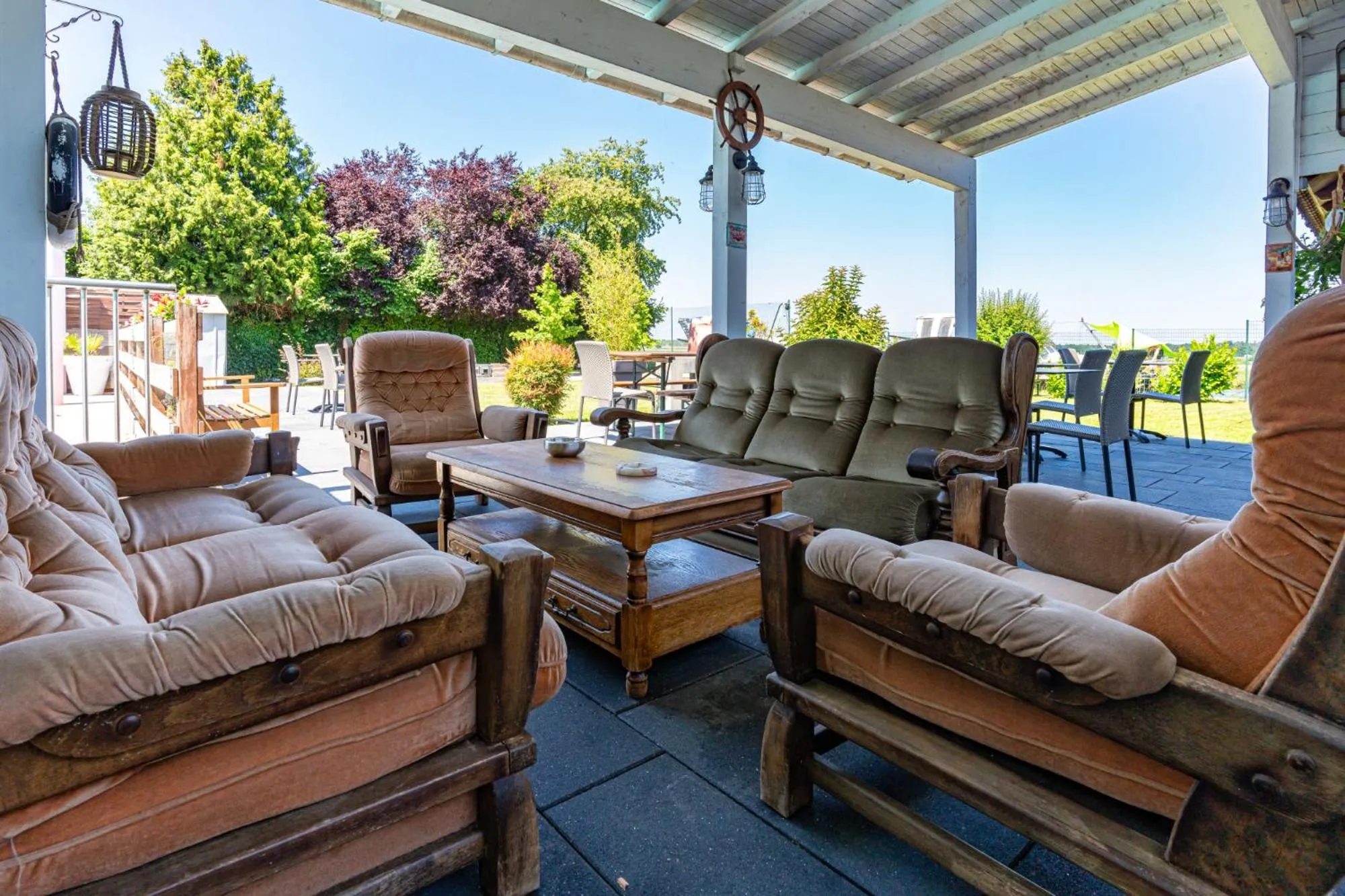 Balcony/Terrace in Hotel Restaurant Argos, Strasbourg Nord