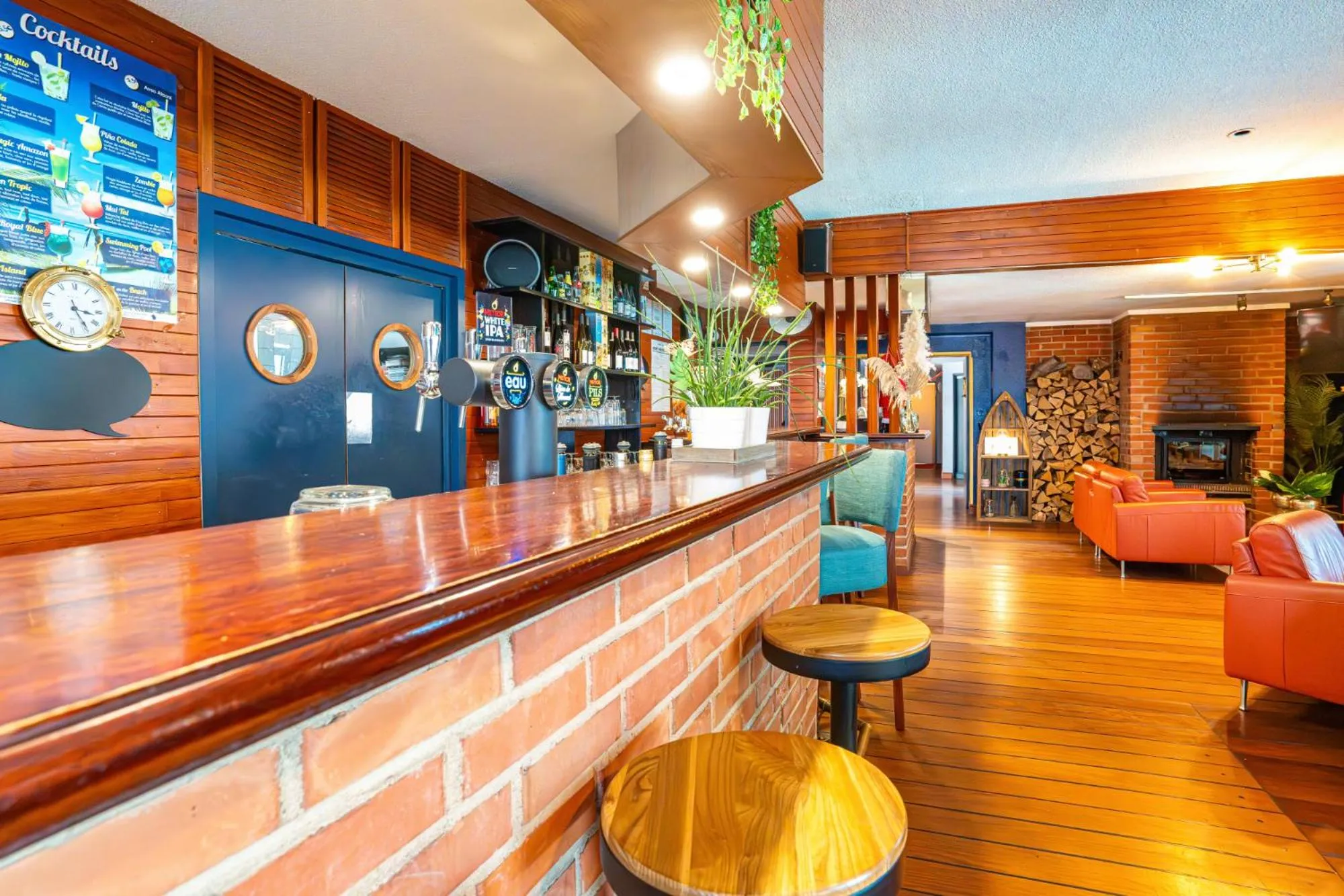 Lounge or bar in Hotel Restaurant Argos, Strasbourg Nord