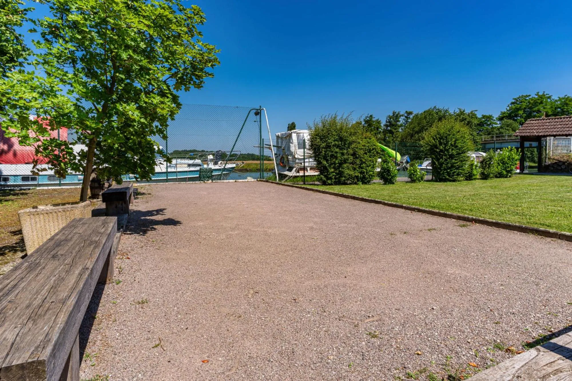 River view in Hotel Restaurant Argos, Strasbourg Nord