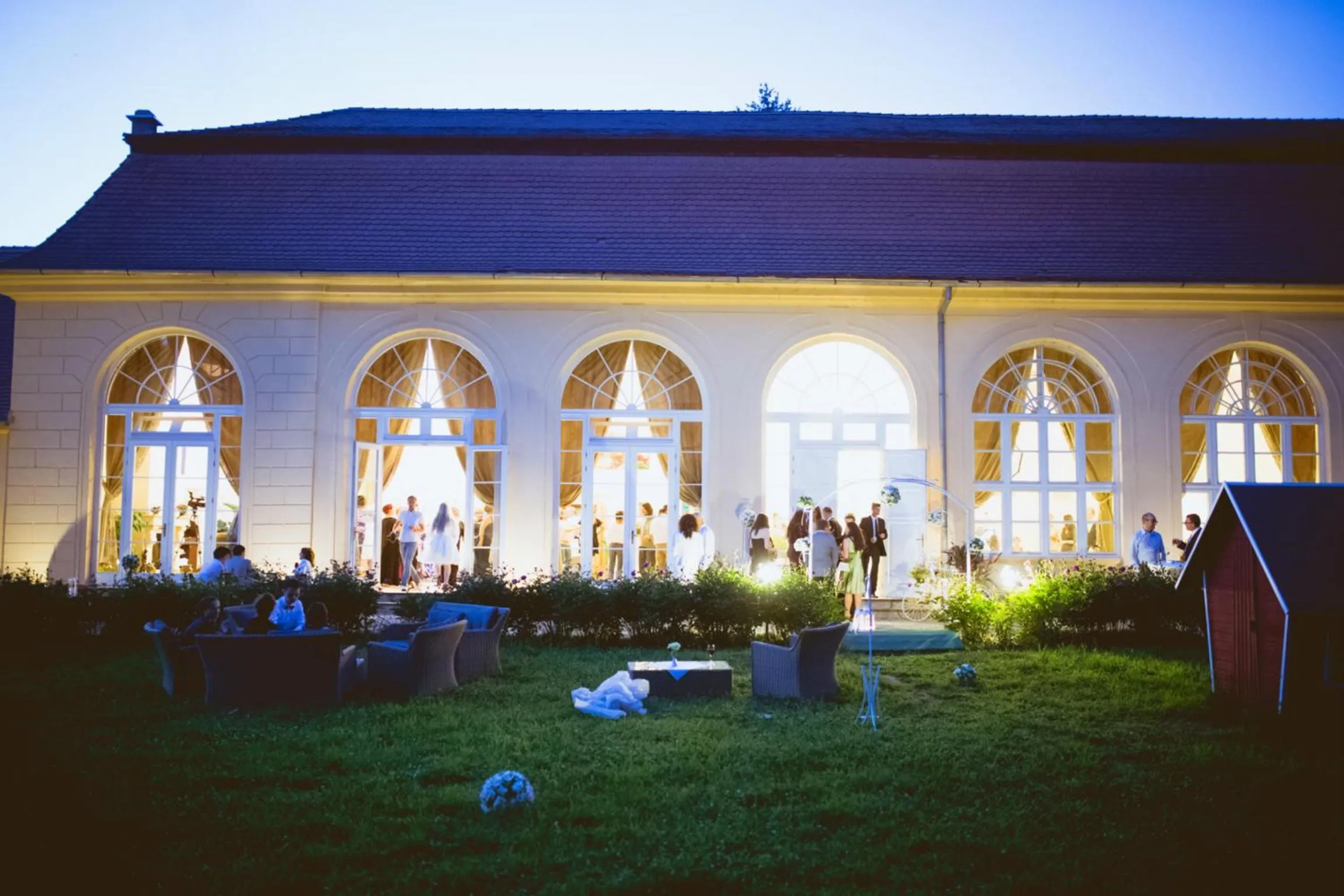 Garden in Palatul Brukenthal Avrig