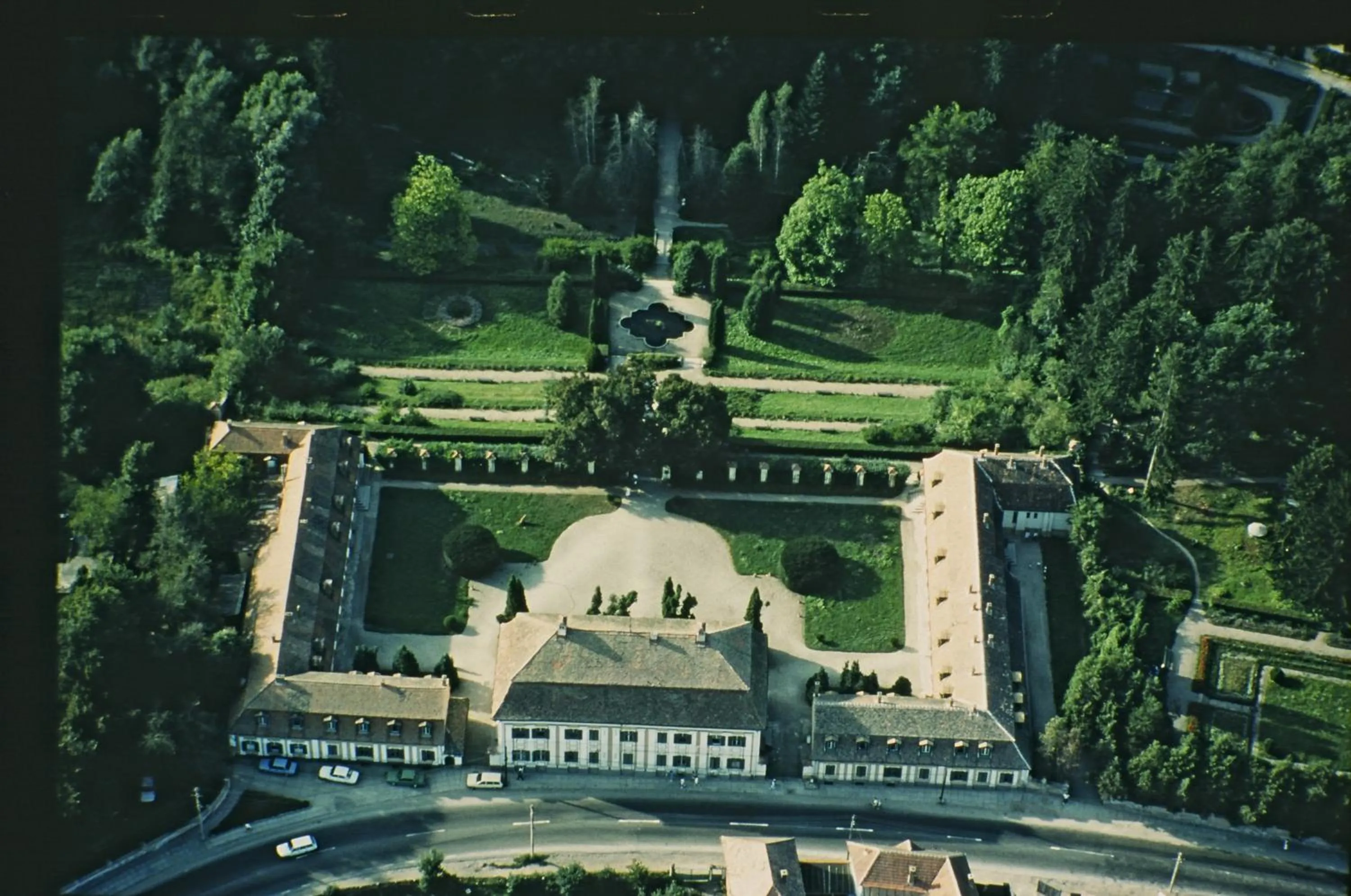 Bird's eye view in Palatul Brukenthal Avrig
