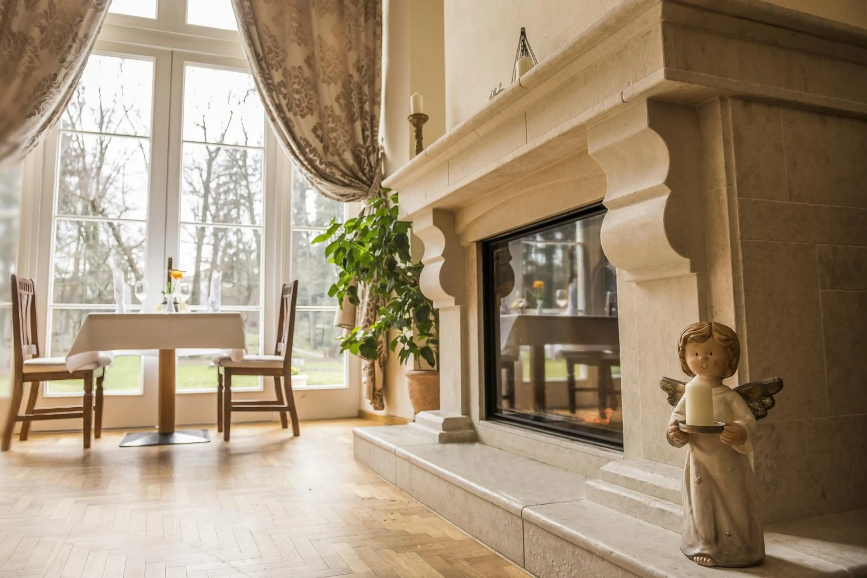 Decorative detail in Palatul Brukenthal Avrig