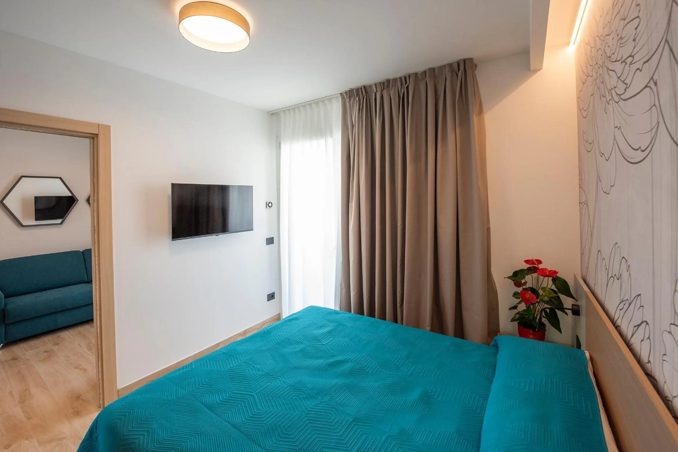 Bed in Hotel Golf ***S