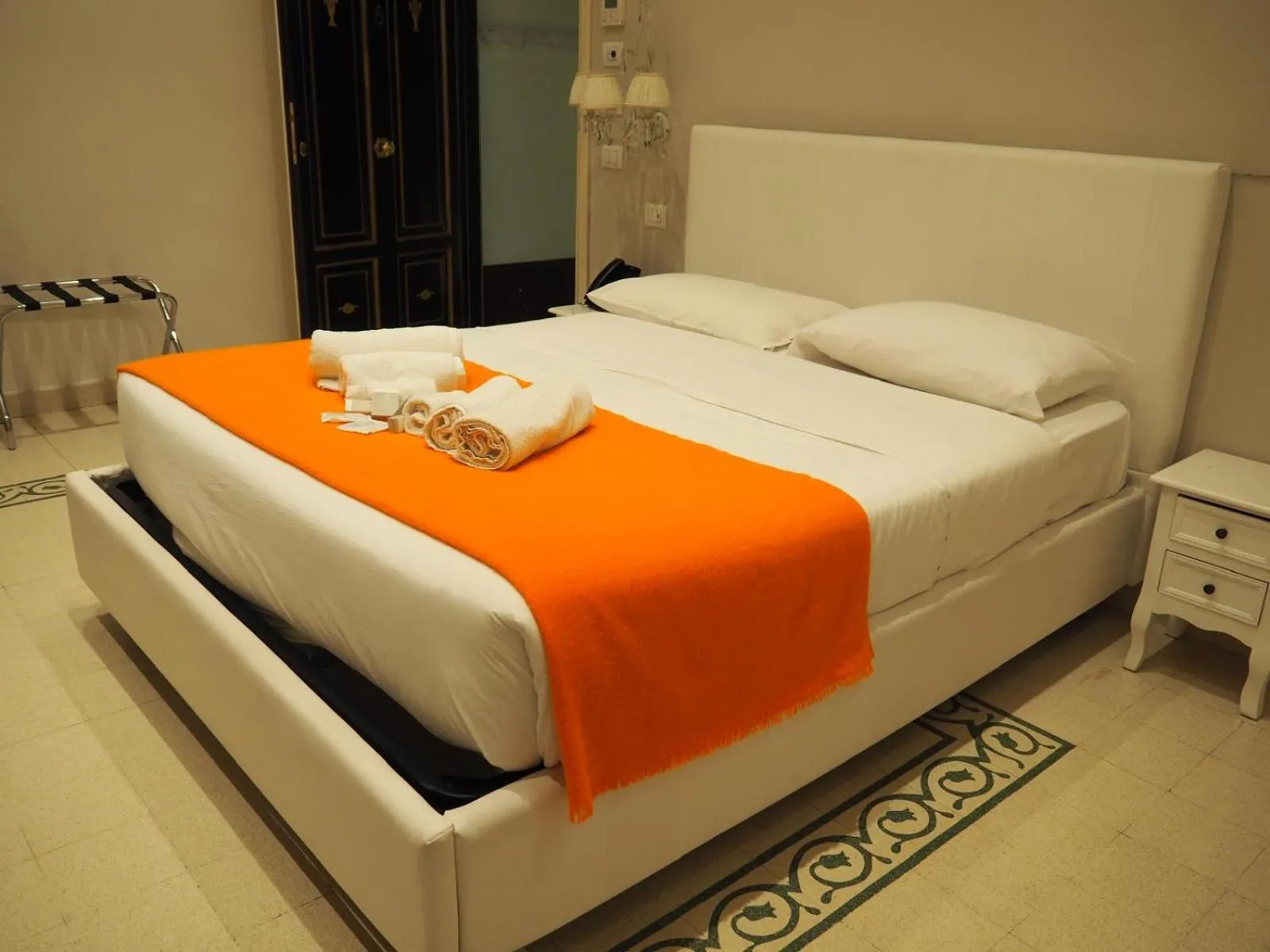 Bed in Contessa Arrivabene Antica Dimora