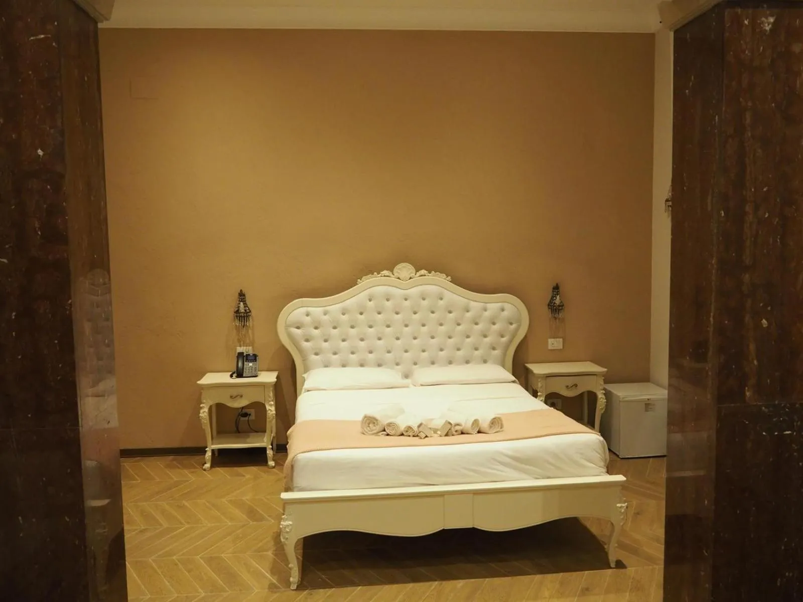 Bed in Contessa Arrivabene Antica Dimora