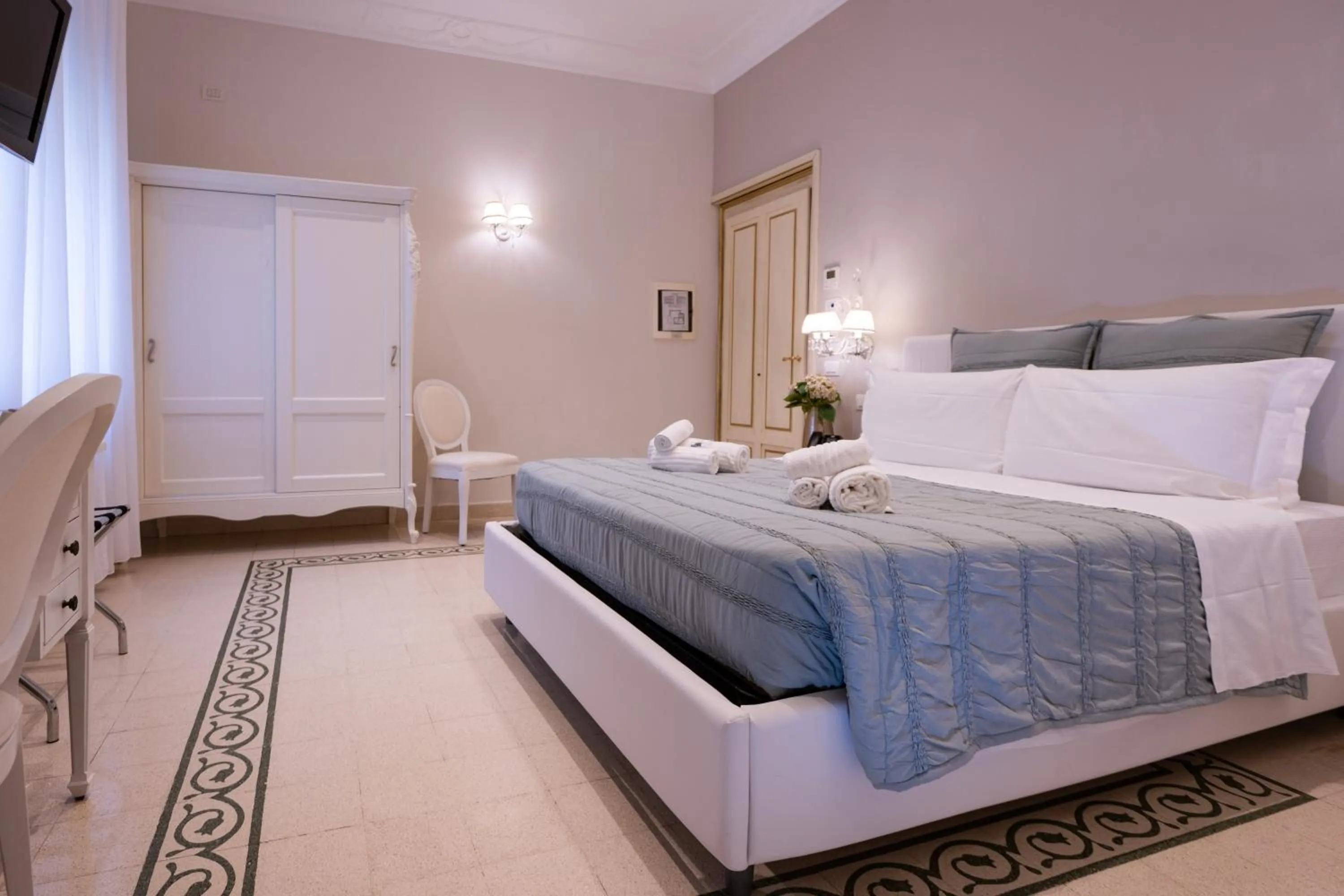 Bed in Contessa Arrivabene Antica Dimora