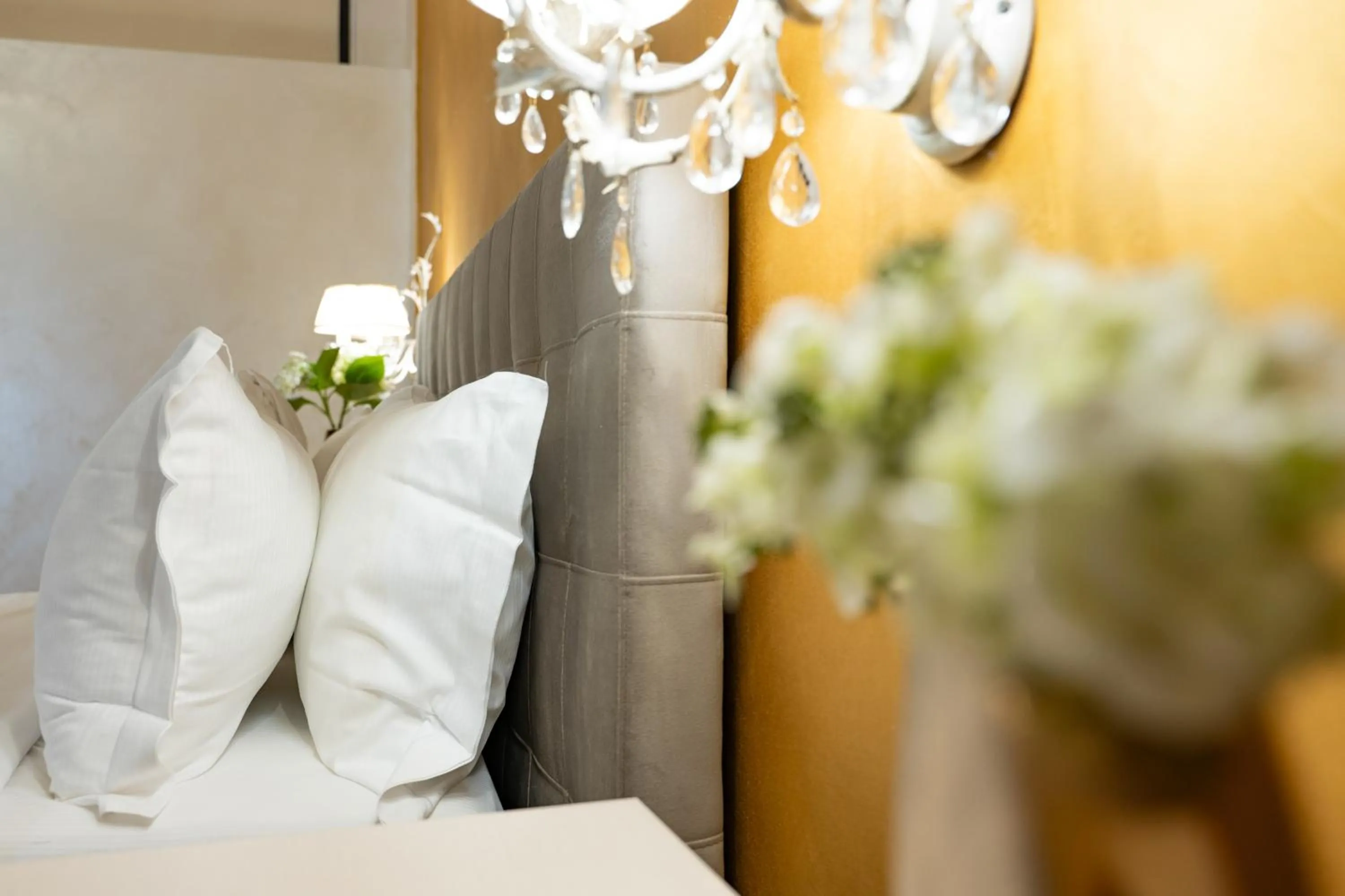 Bed in Contessa Arrivabene Antica Dimora