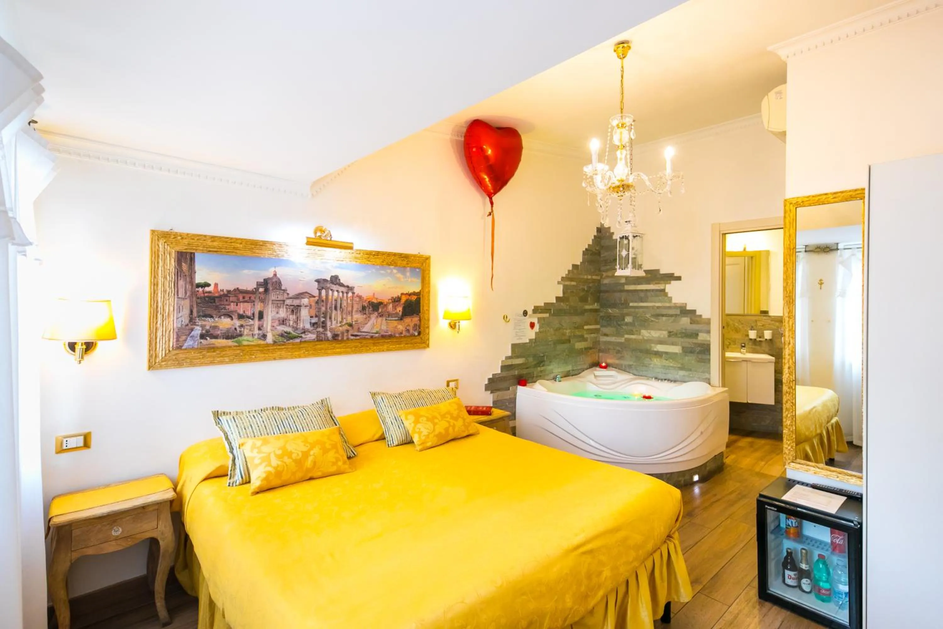 Photo of the whole room, Bed in Suites Roma Tiburtina Economy