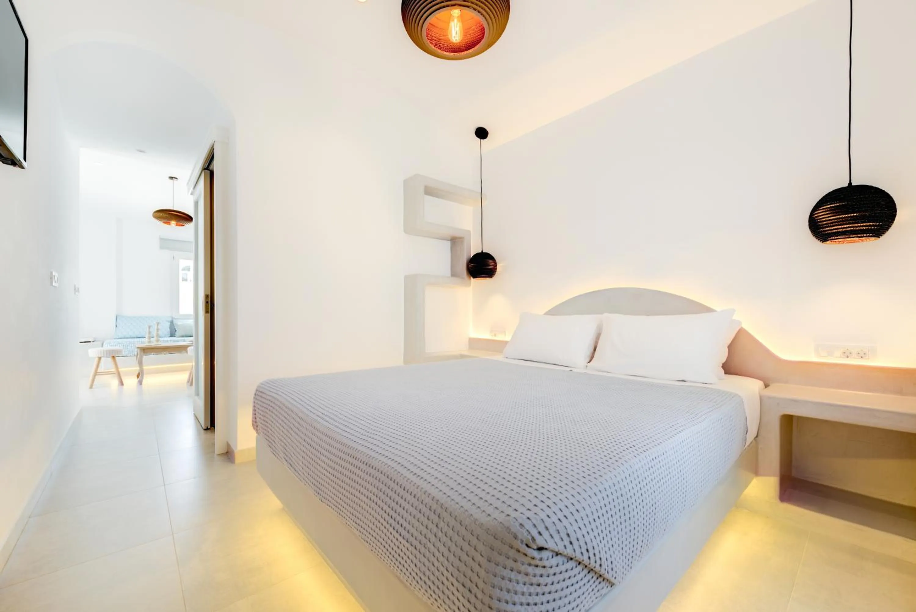 Bed in Emerald Collection Suites