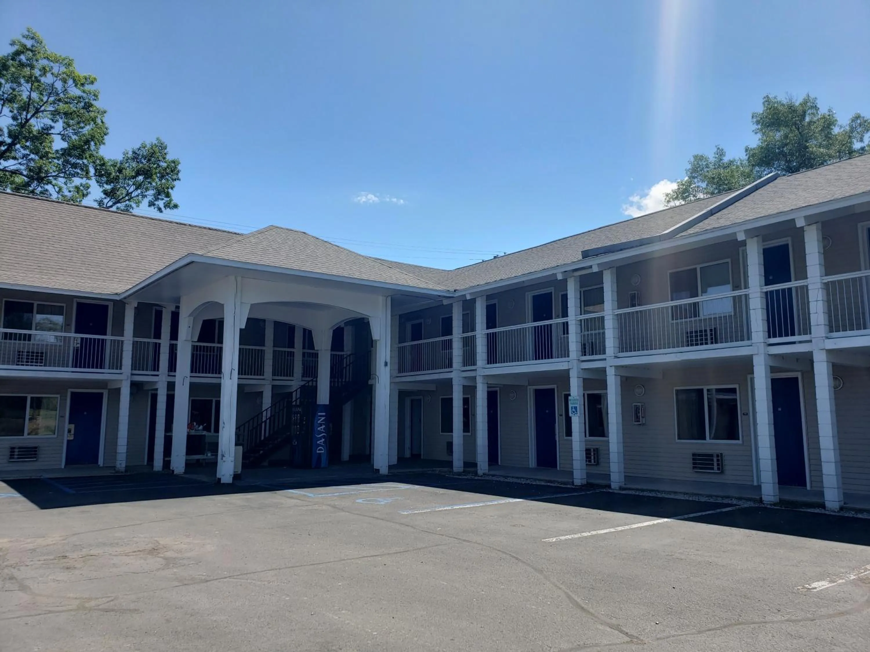 Property building in Travelodge by Wyndham Traverse City MI