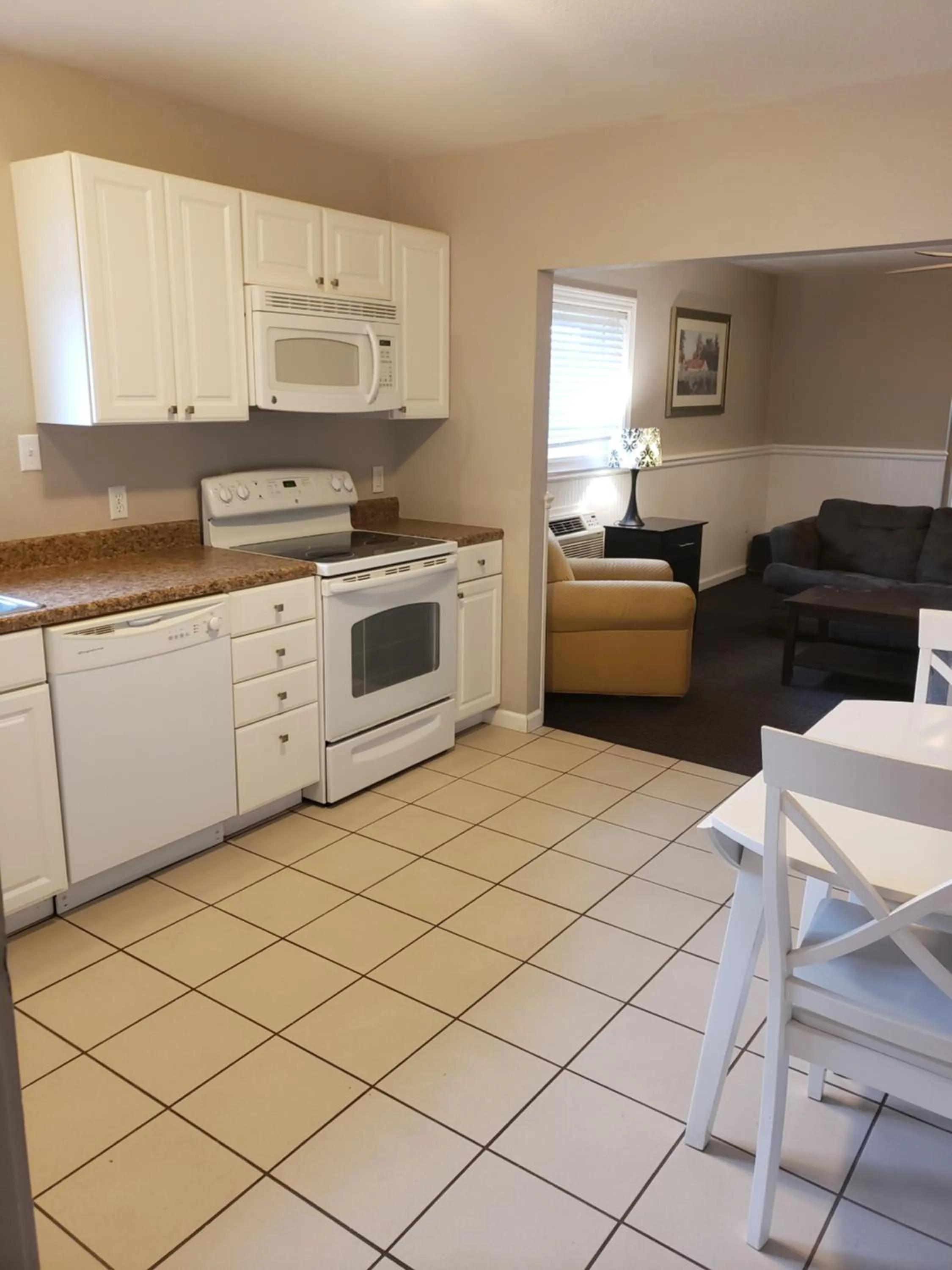 Kitchen or kitchenette in Travelodge by Wyndham Traverse City MI