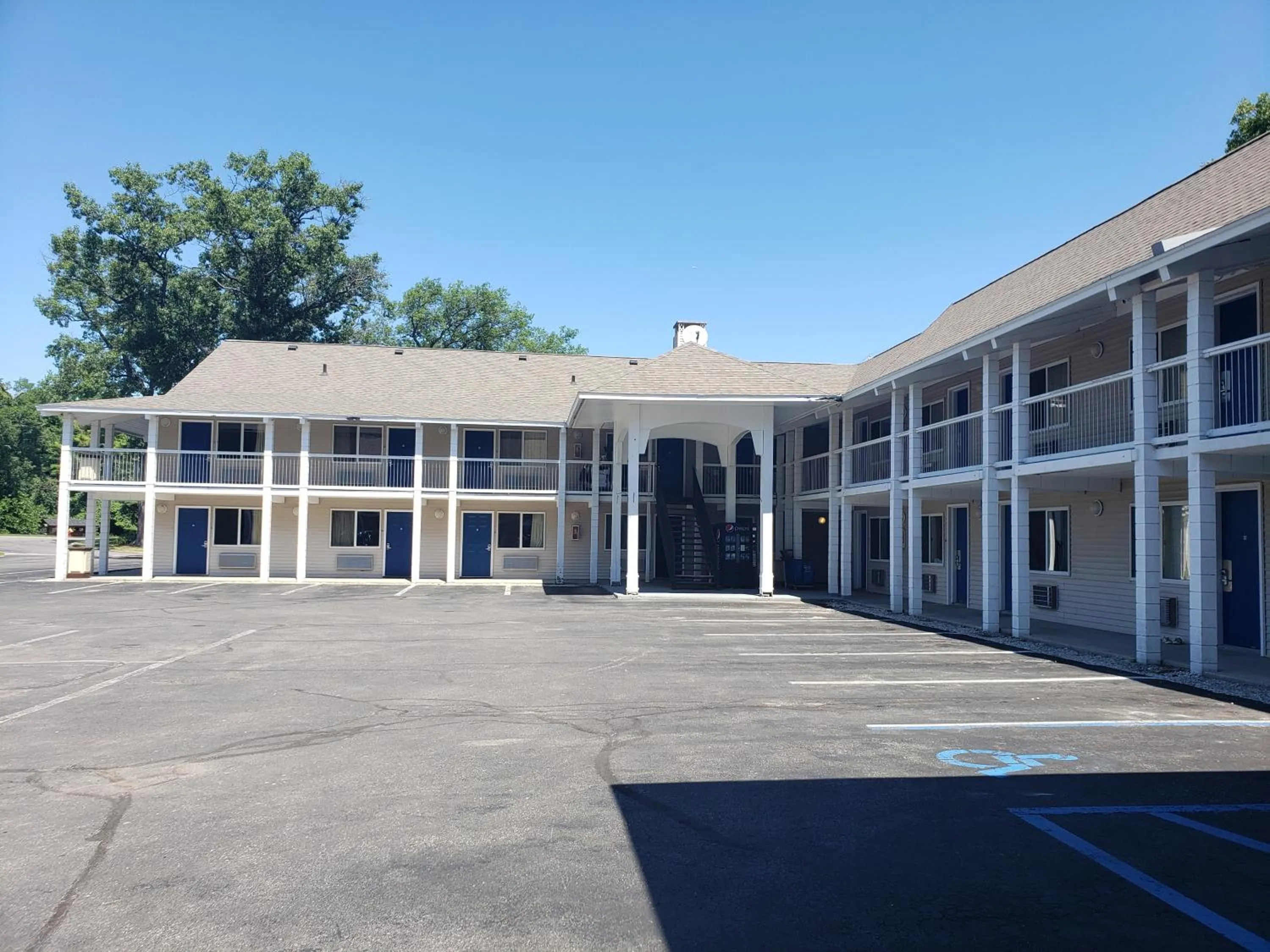 Property building in Travelodge by Wyndham Traverse City MI