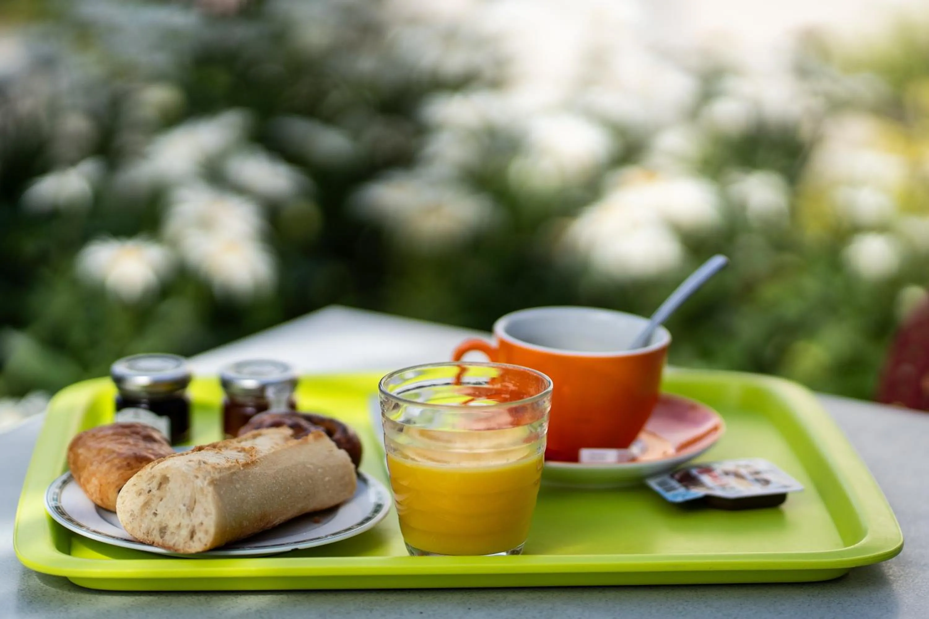 Buffet breakfast in Hotel Beau Rivage