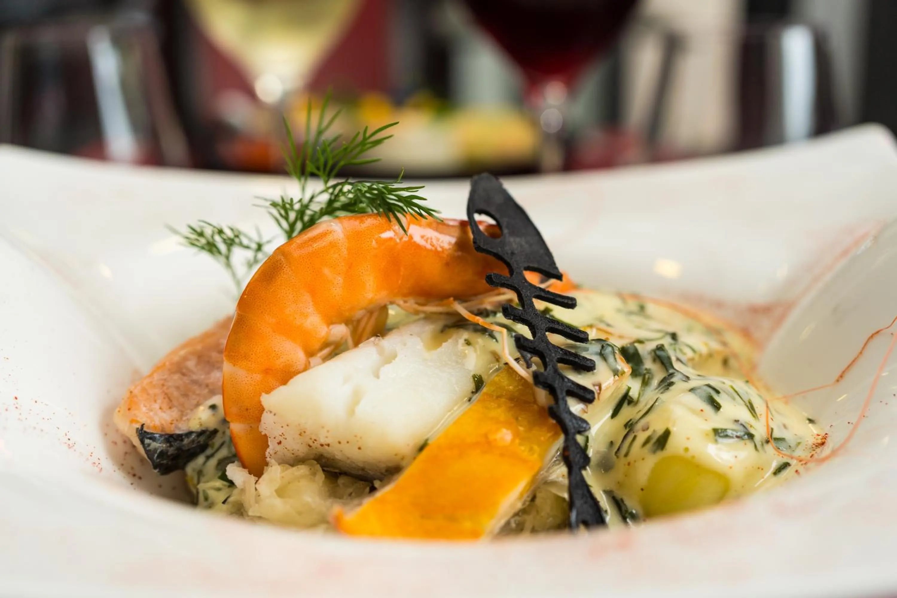 Restaurant/places to eat in Hotel Beau Rivage