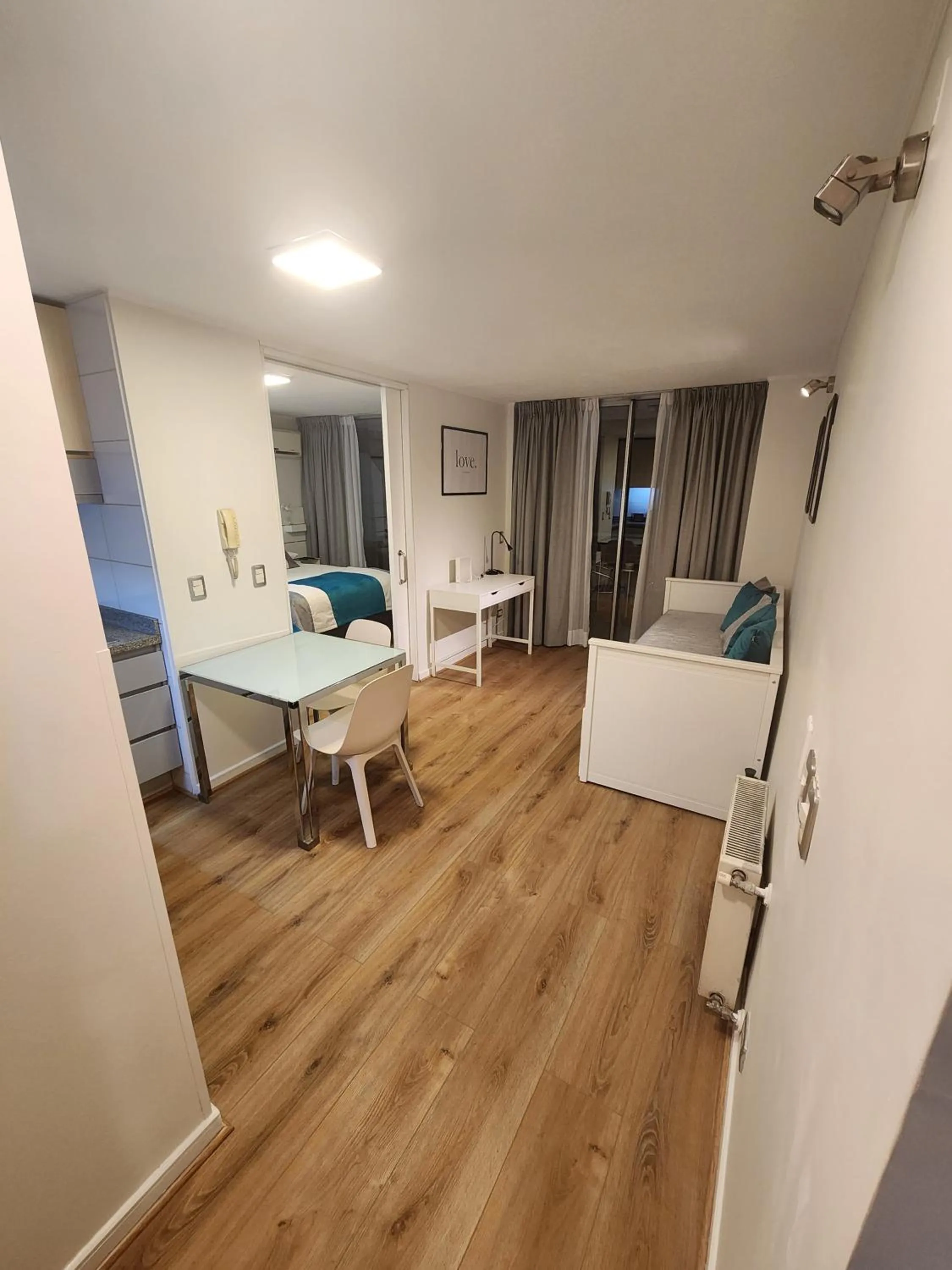 Bed in Apart Lyon Suite