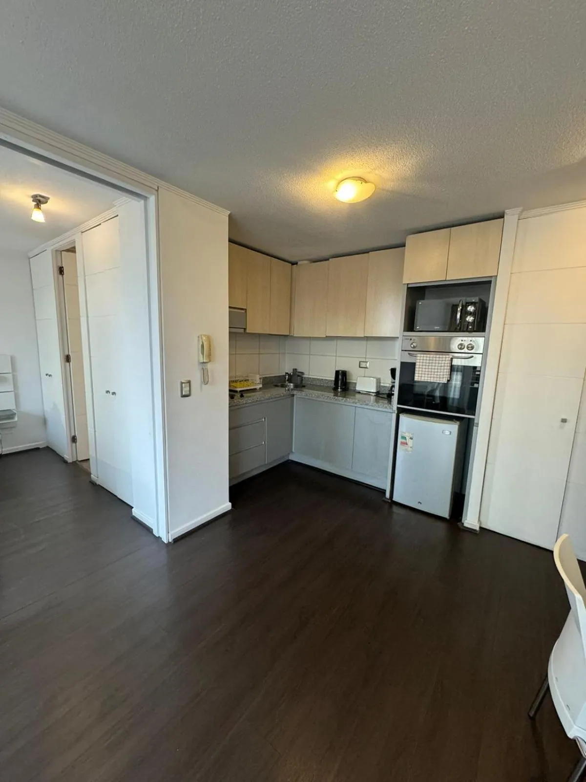Kitchen or kitchenette in Apart Lyon Suite