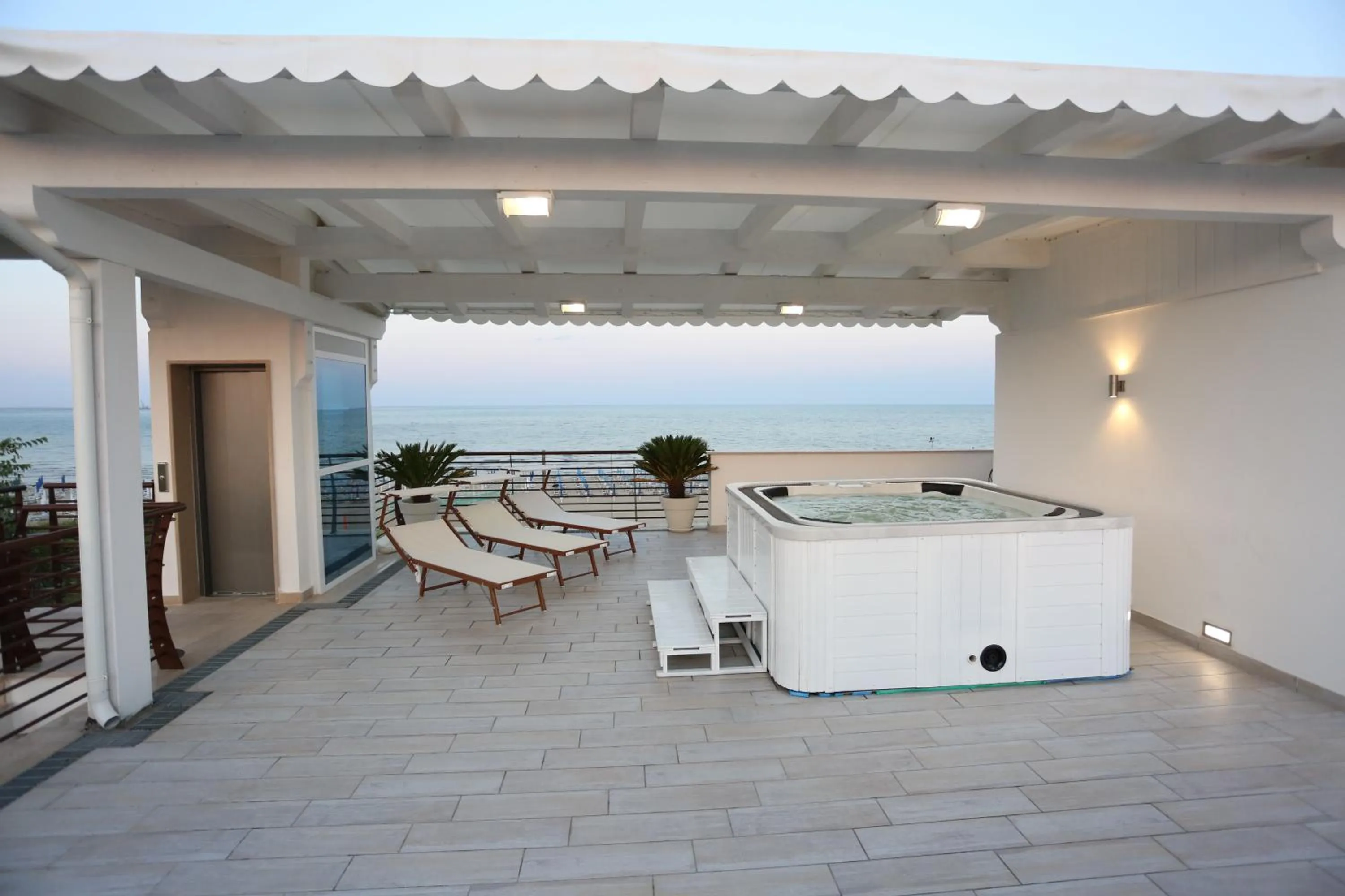 Balcony/Terrace in Vista beb mare