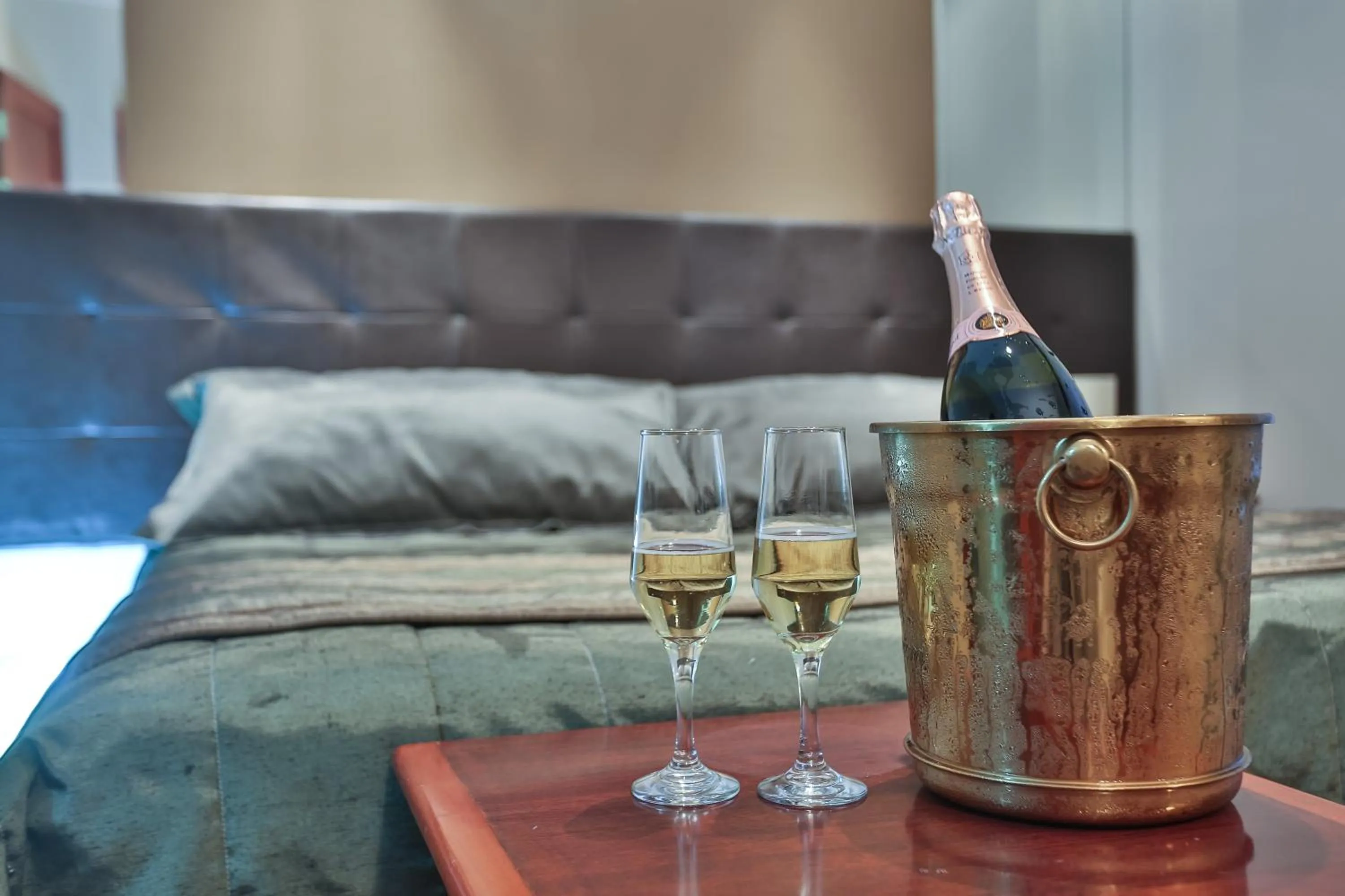 Bed in Hotel Home Green Home