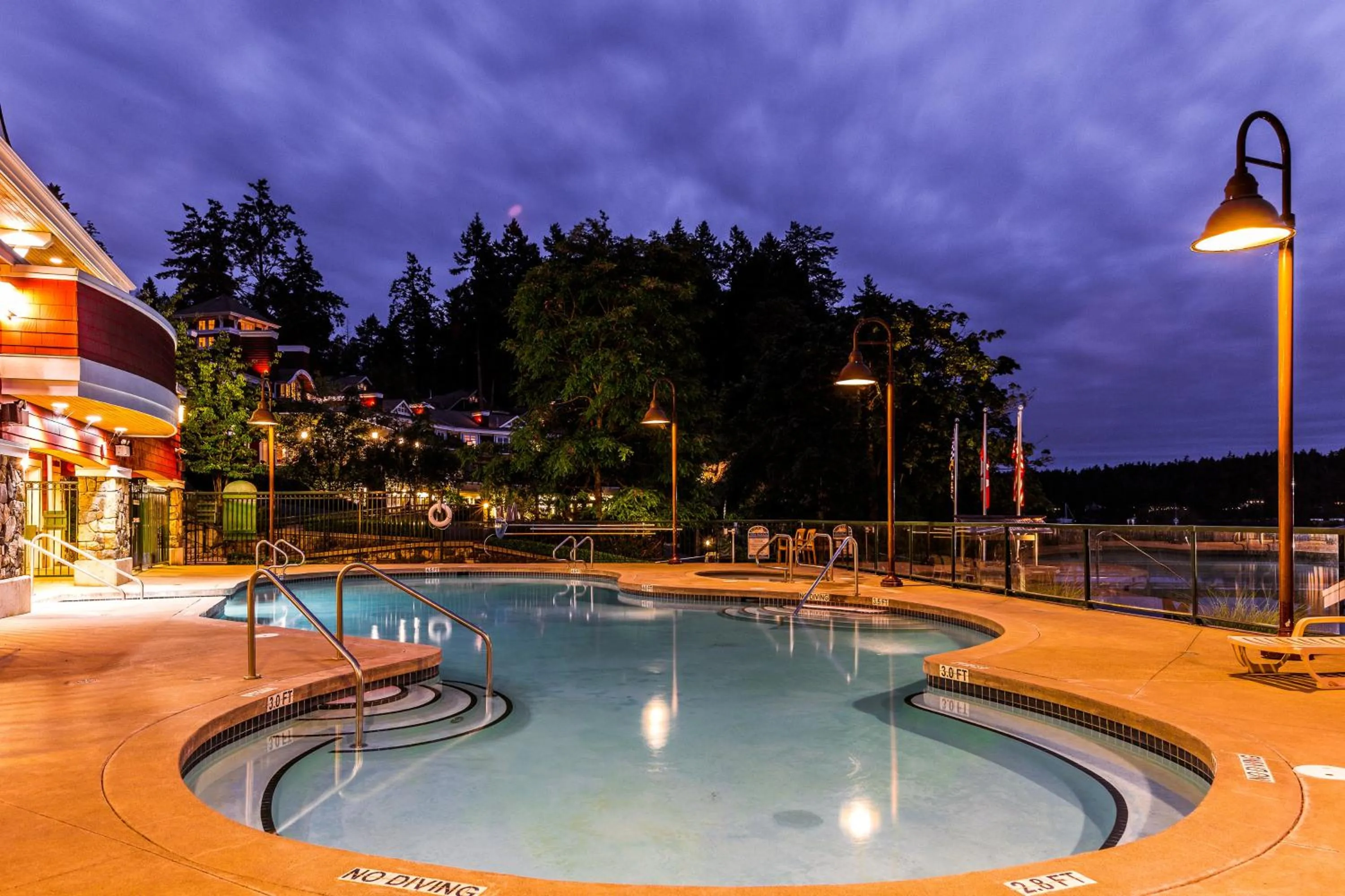 Swimming pool in Poets Cove Resort & Spa