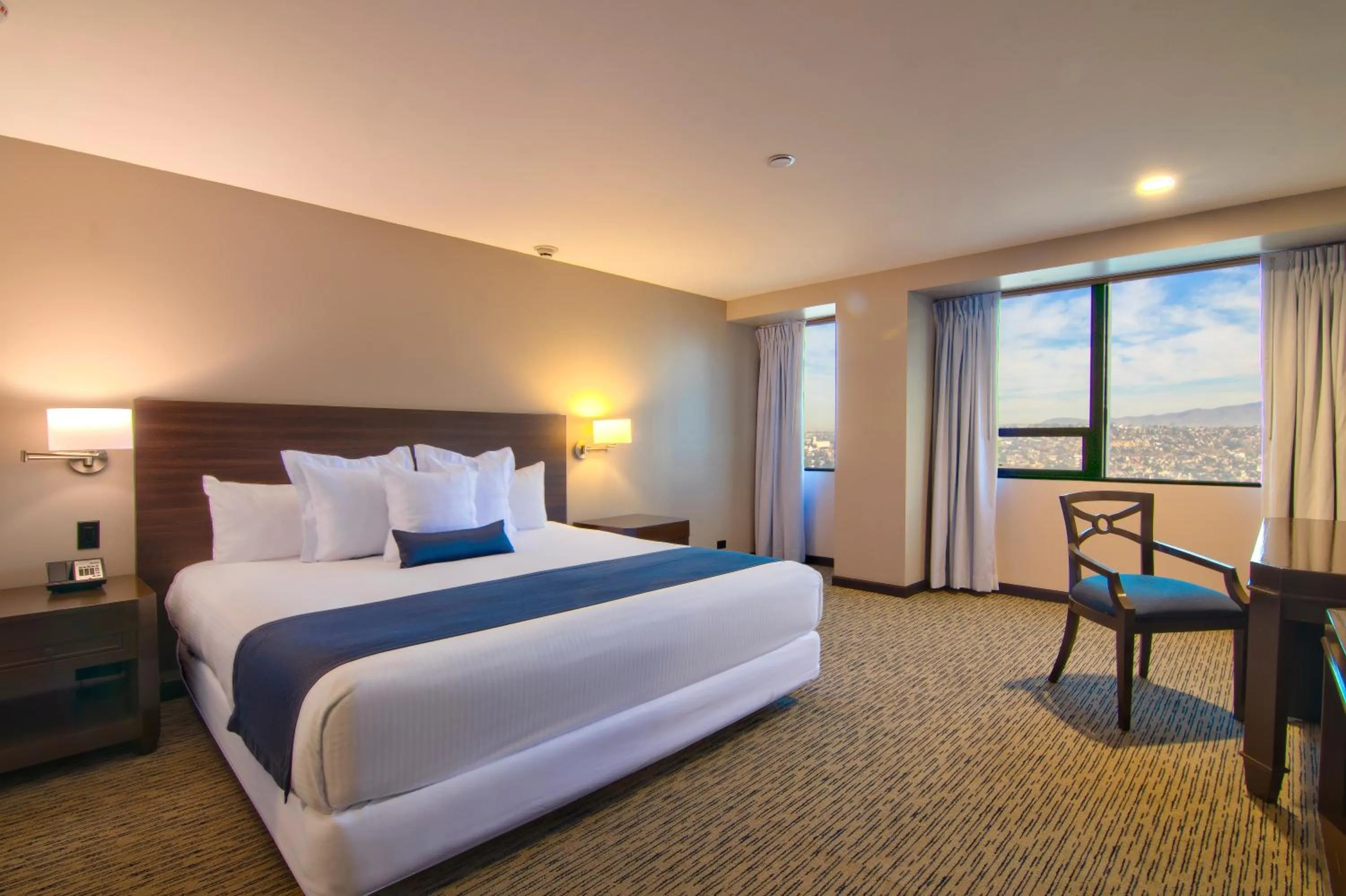 Bed in Grand Hotel Tijuana