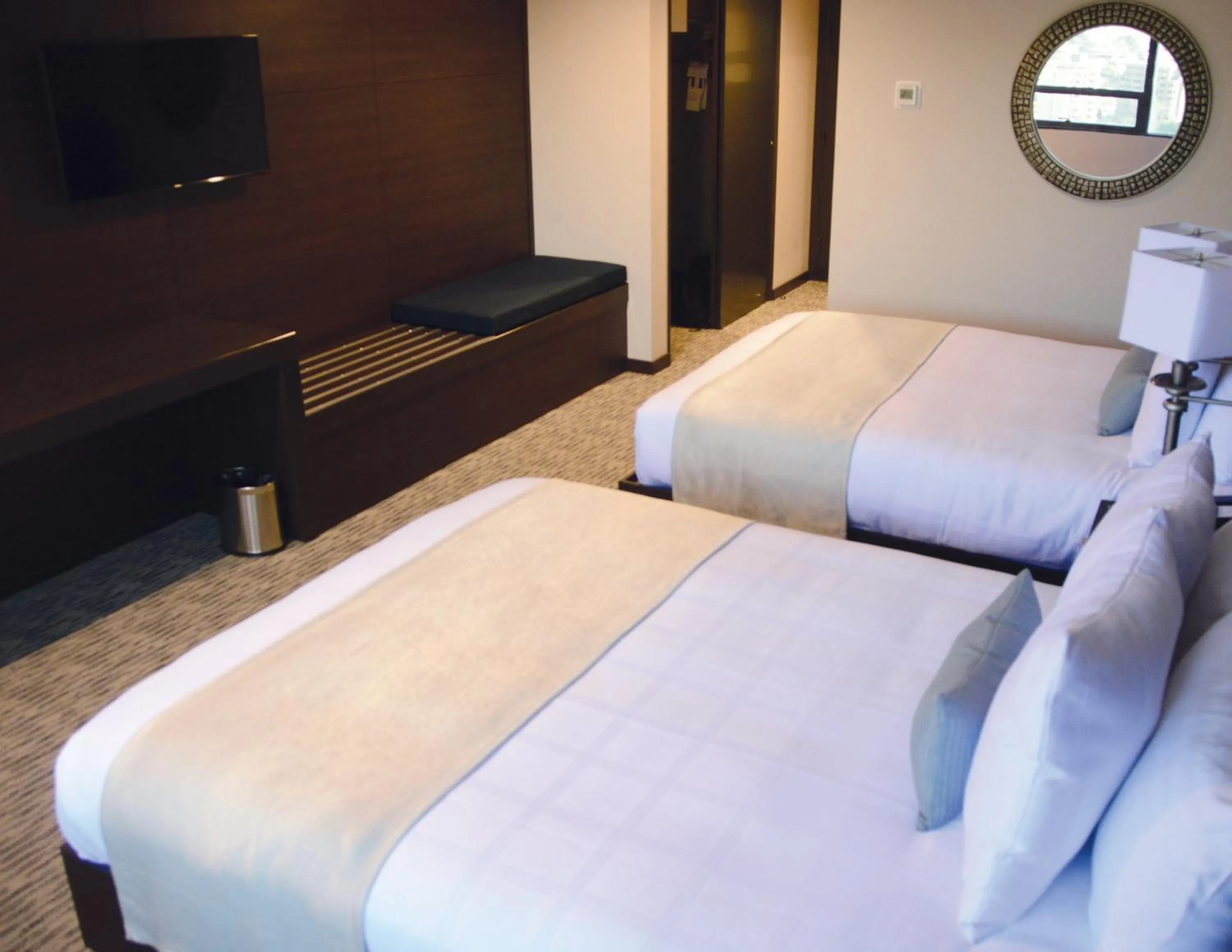 Decorative detail, Bed in Grand Hotel Tijuana