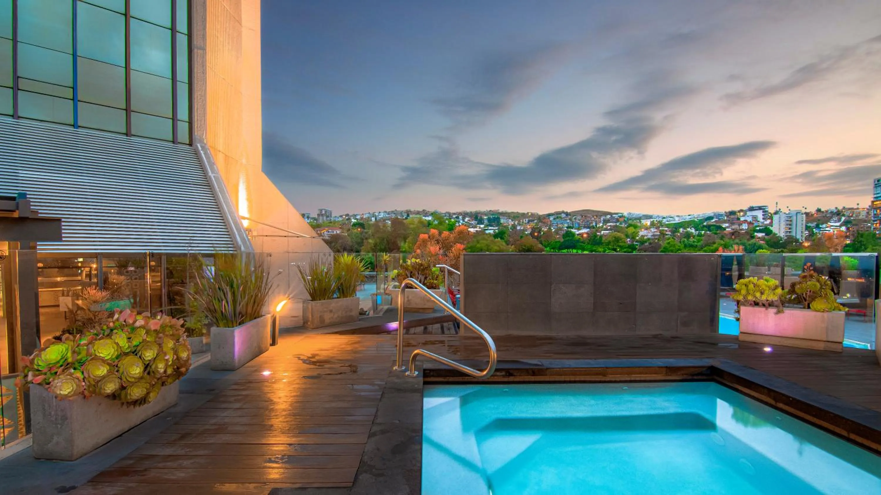 Hot Tub in Grand Hotel Tijuana