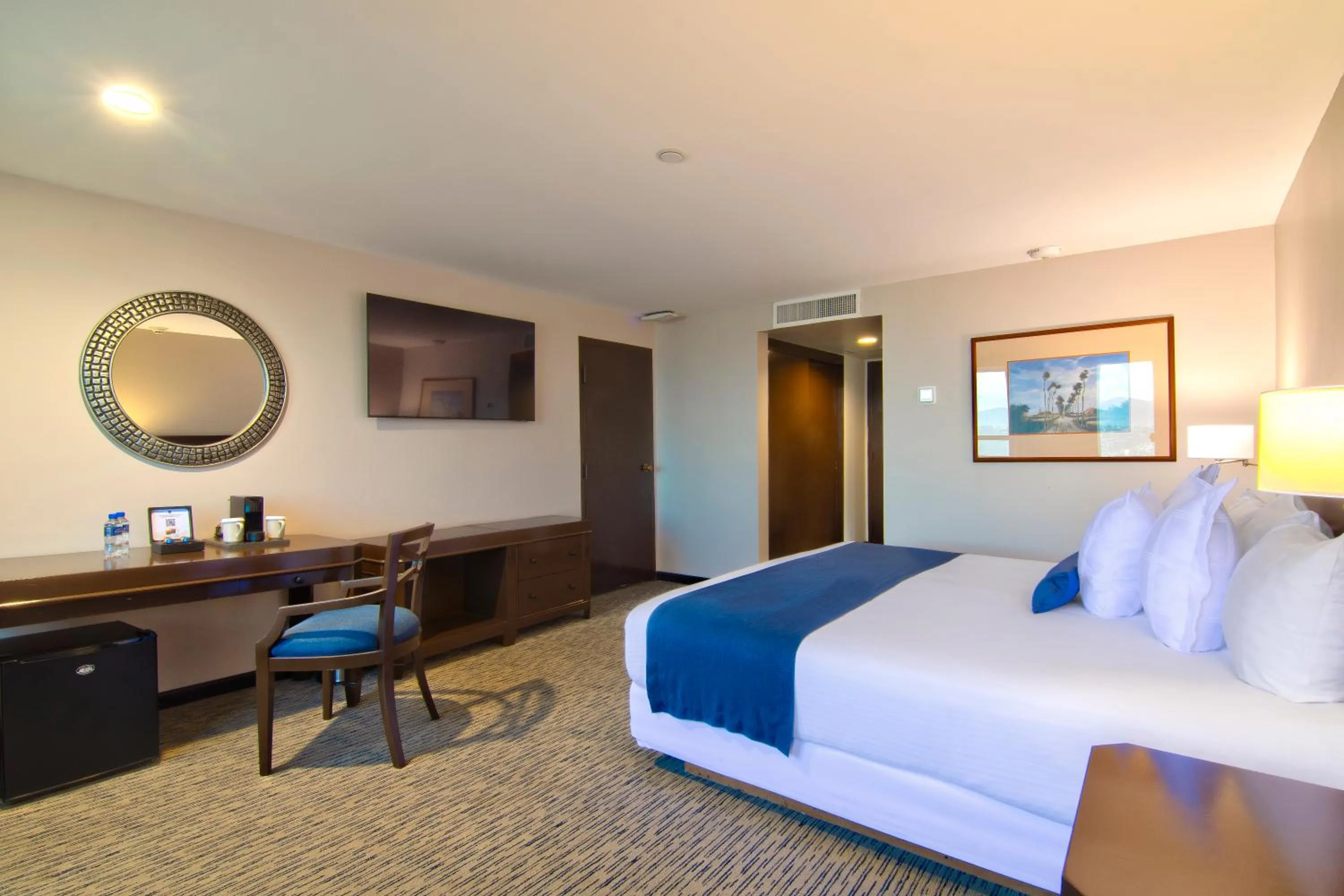 Bed in Grand Hotel Tijuana