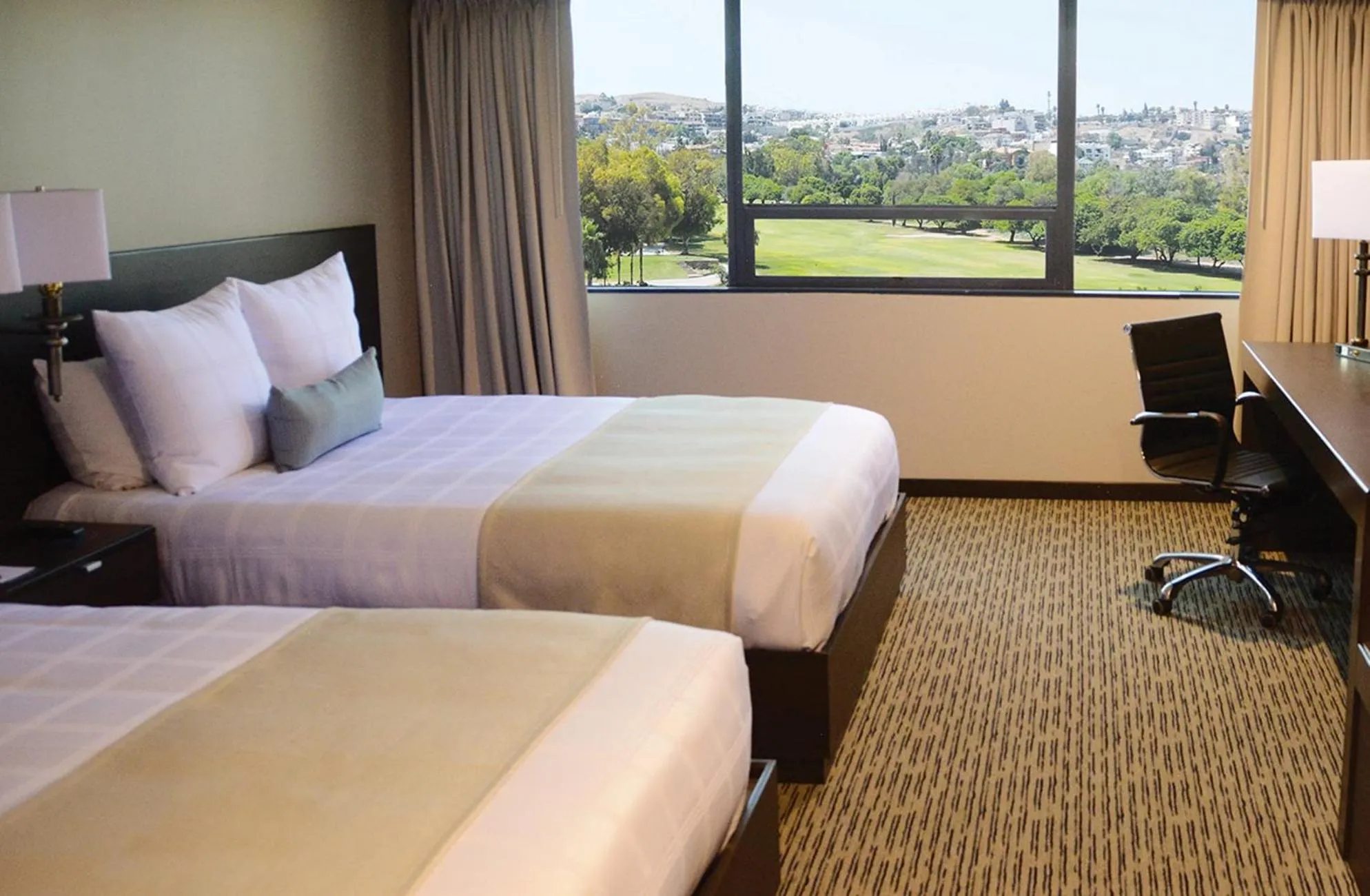 Bed in Grand Hotel Tijuana