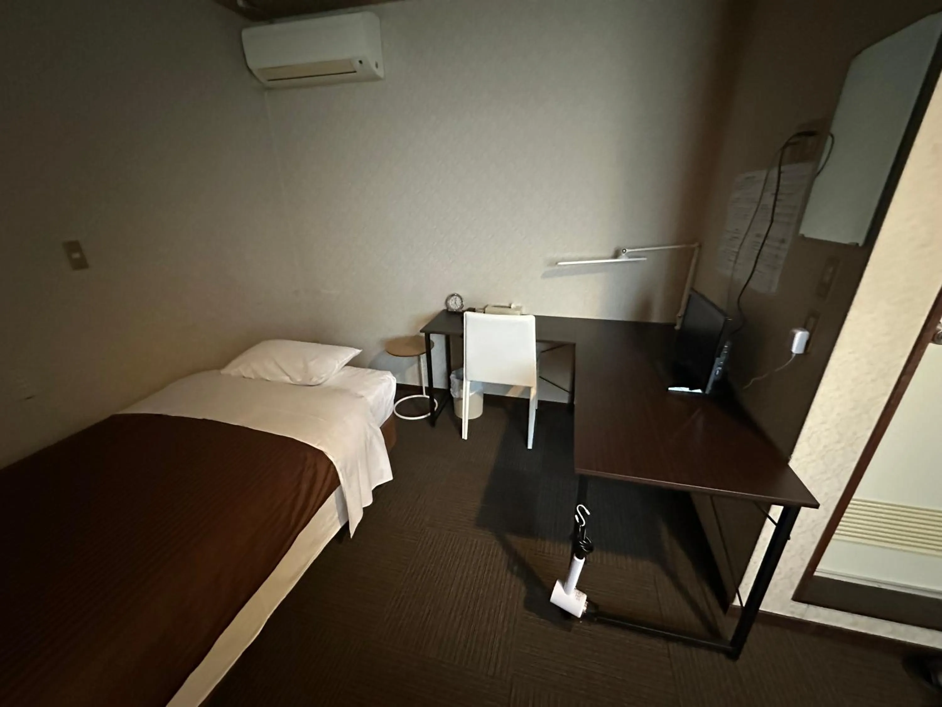 Bed in Business Hotel Ishimura