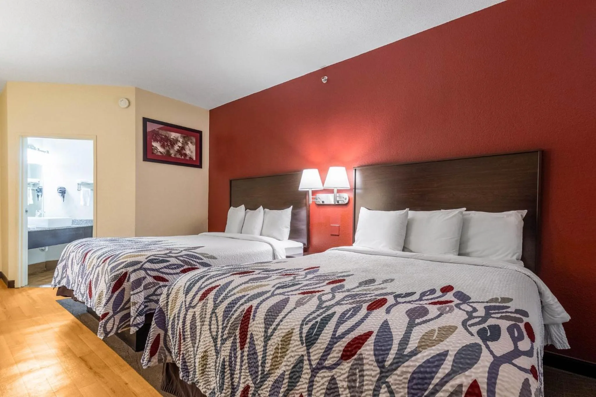 Photo of the whole room, Bed in Red Roof Inn Georgetown, IN - Louisville West