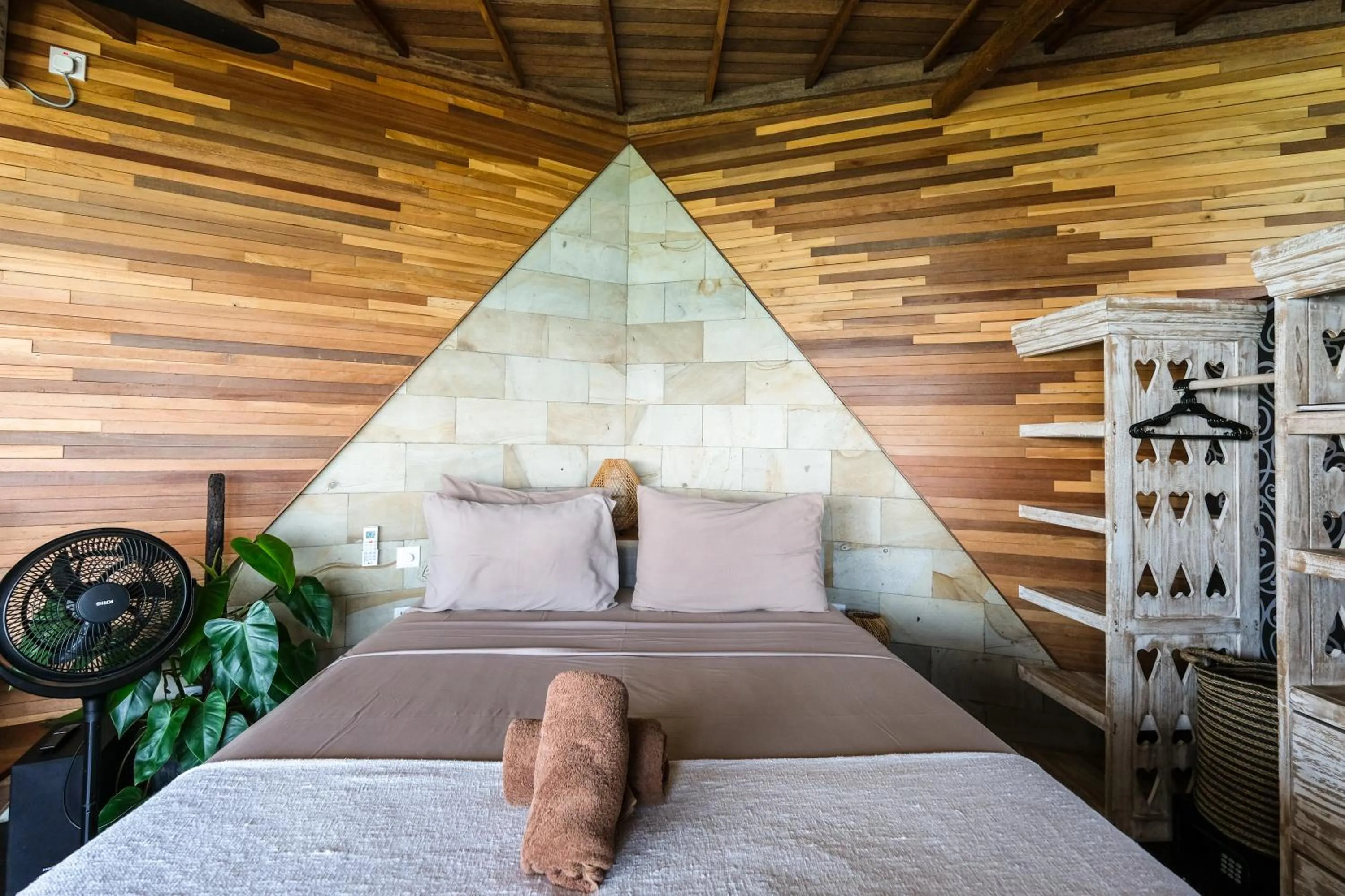 Bed in Le Cliff Bali