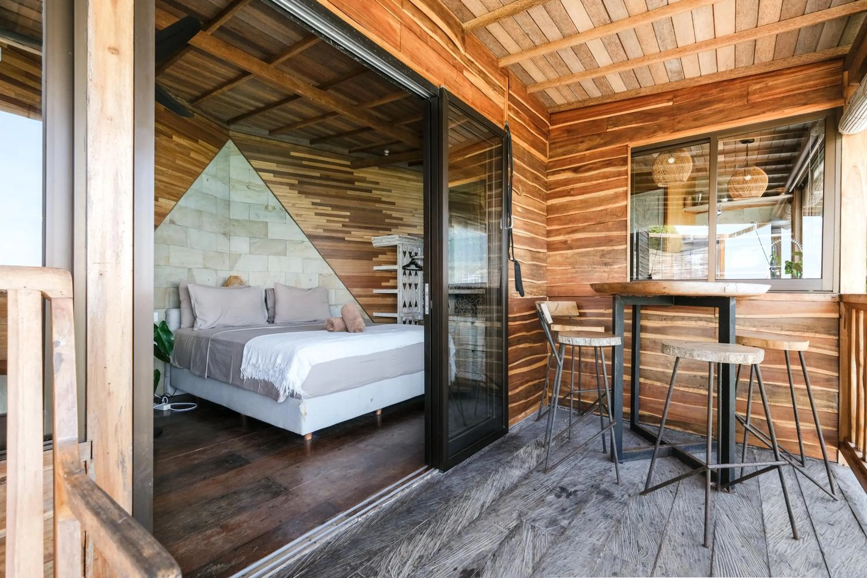 Bed in Le Cliff Bali