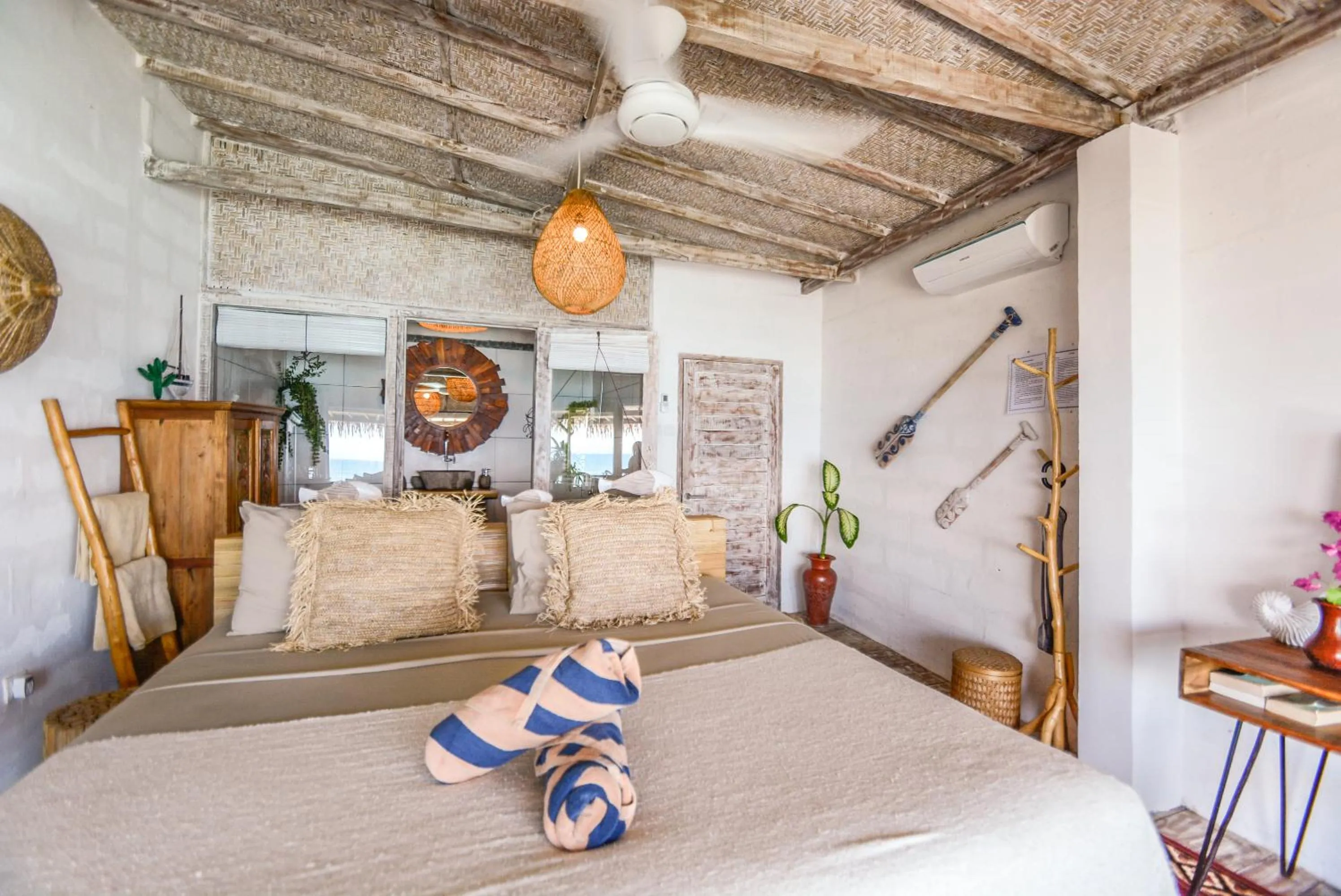 Bed in Le Cliff Bali