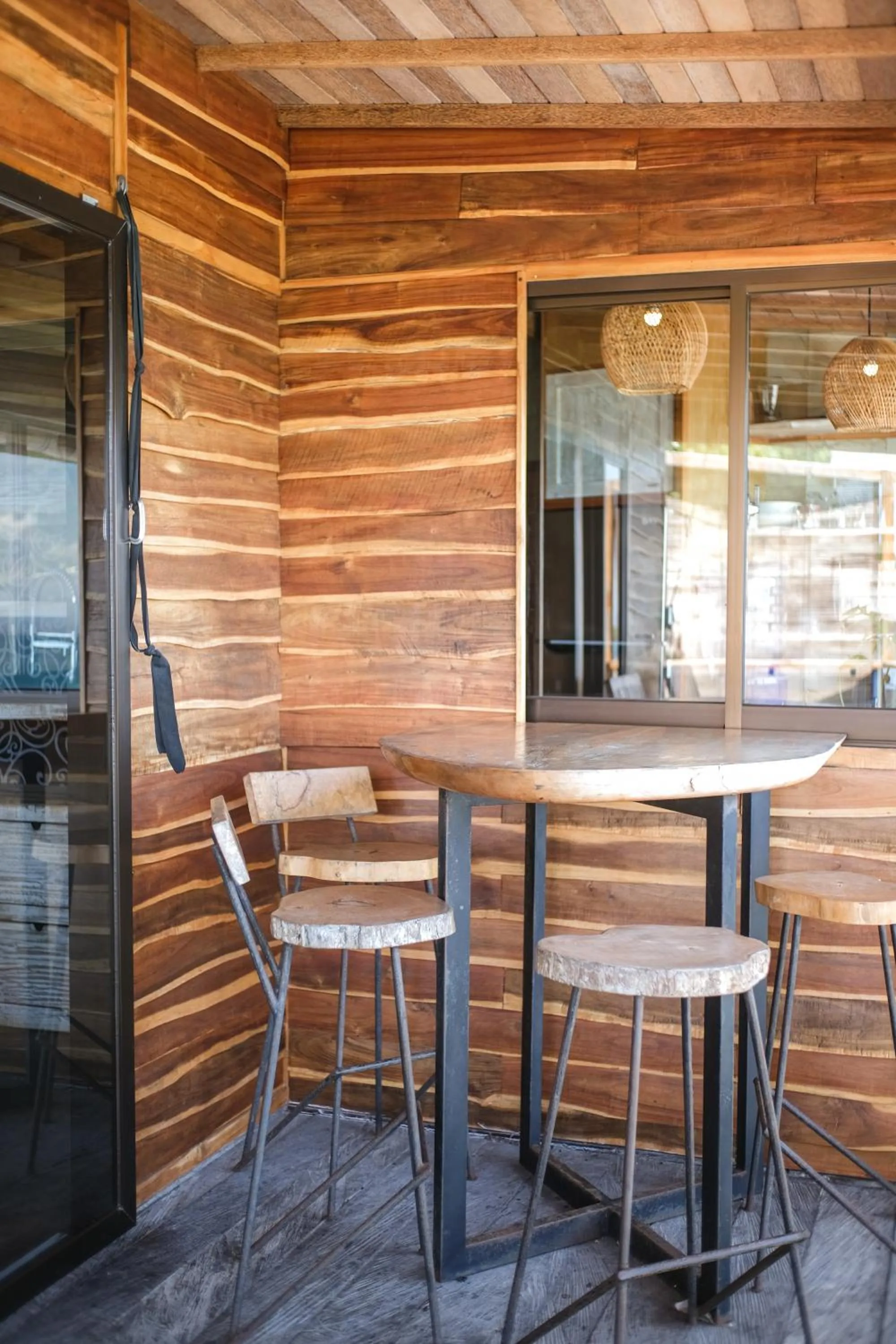 Dining area in Le Cliff Bali