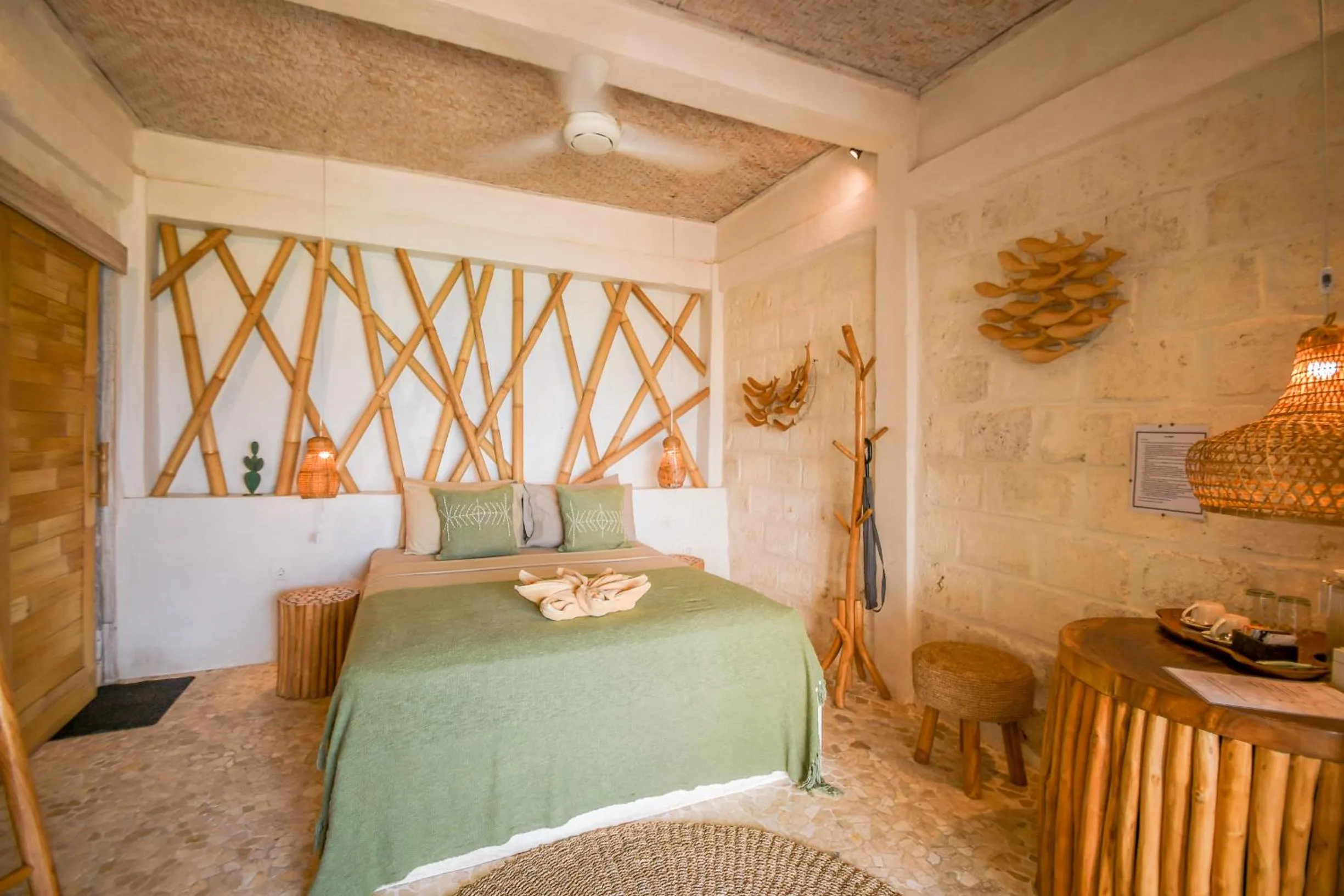 Bed in Le Cliff Bali