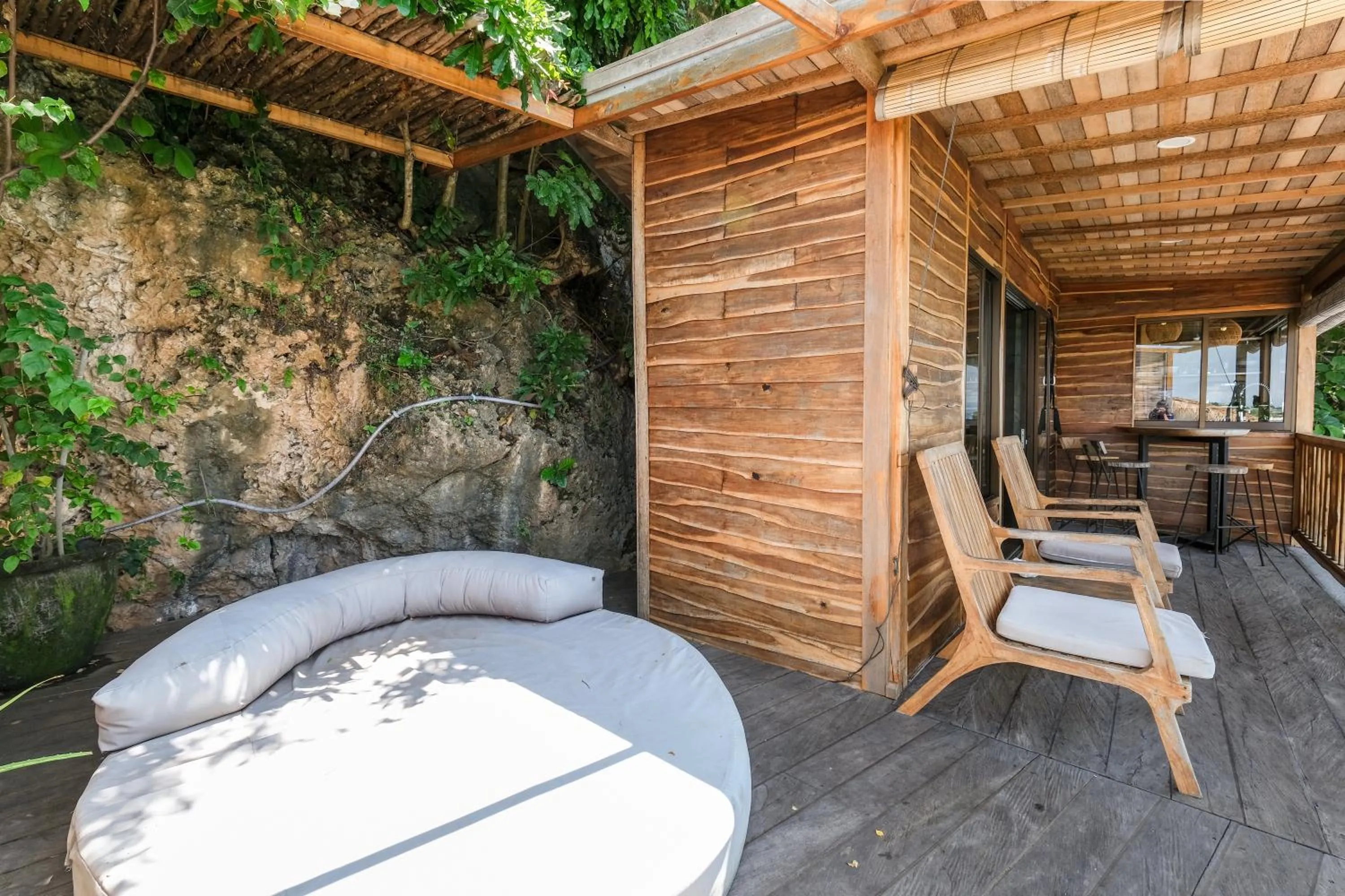 sunbed in Le Cliff Bali