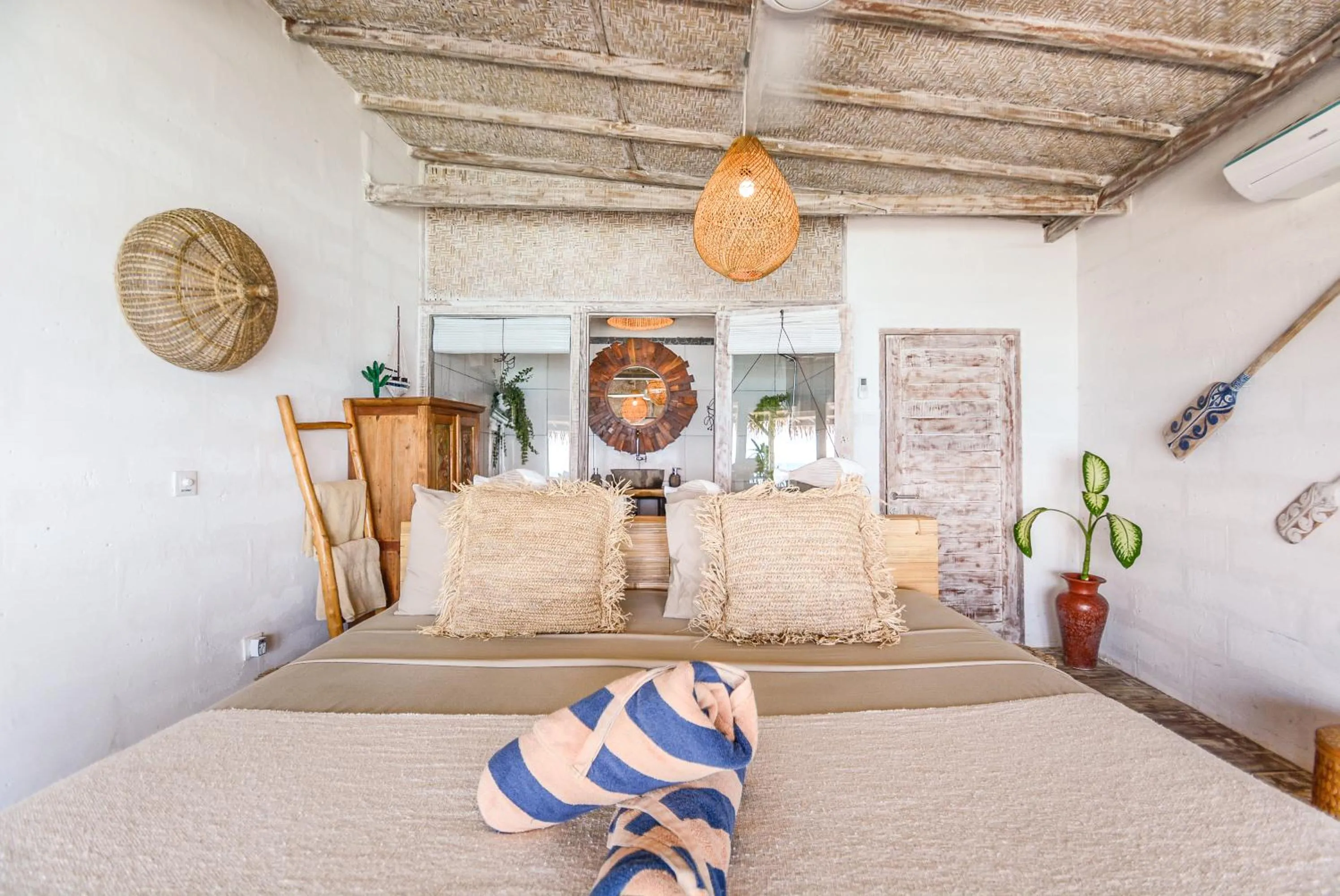 Bed in Le Cliff Bali